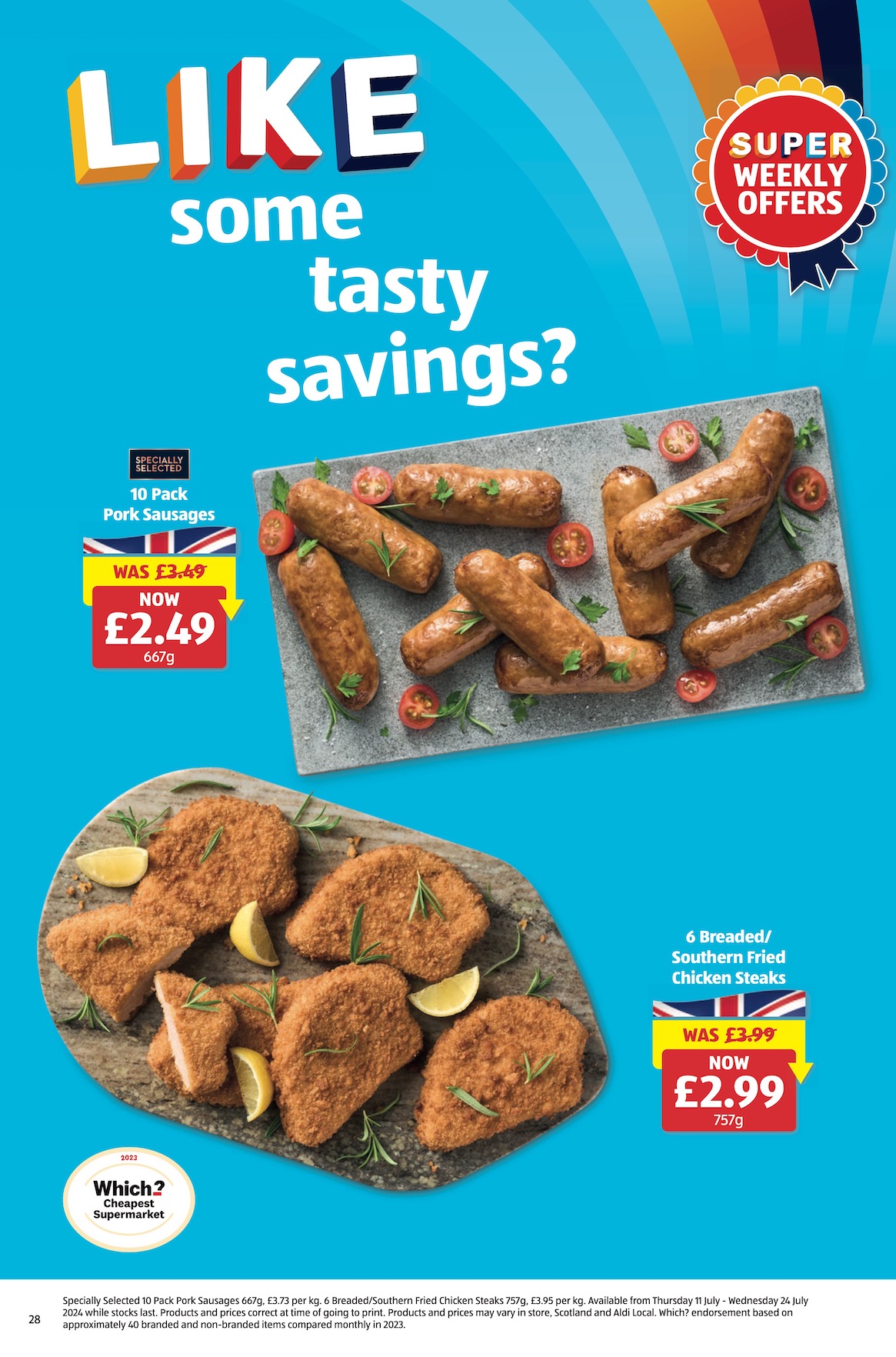 Aldi Weekly Leaflet page 28