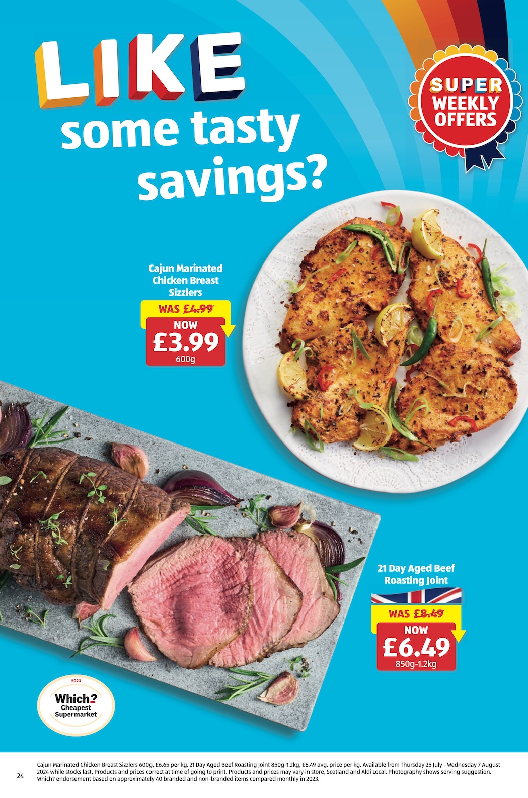 Aldi Weekly Leaflet page 24