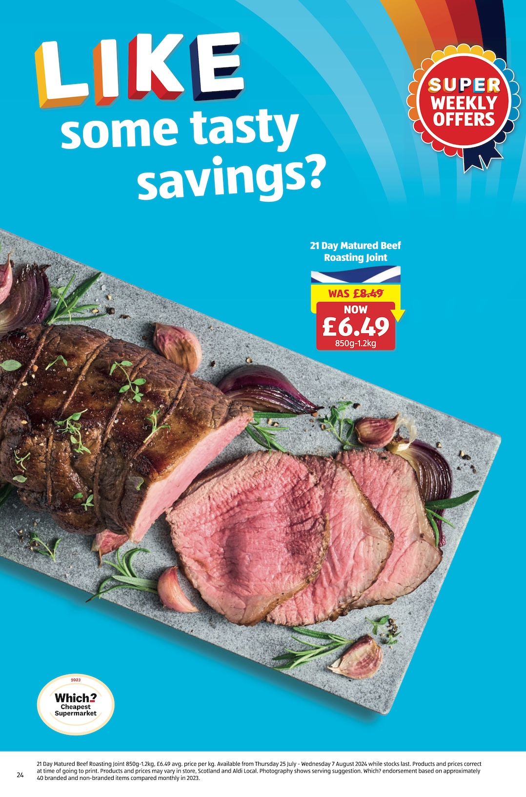 Aldi Weekly Leaflet - Scotland page 24