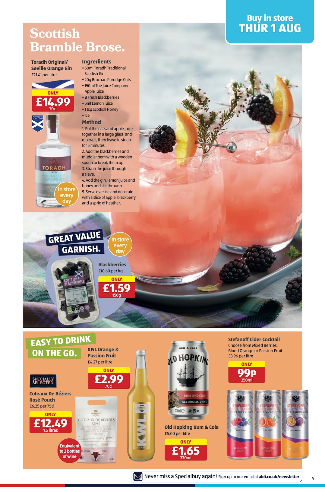 Aldi Weekly Leaflet - Scotland page 9