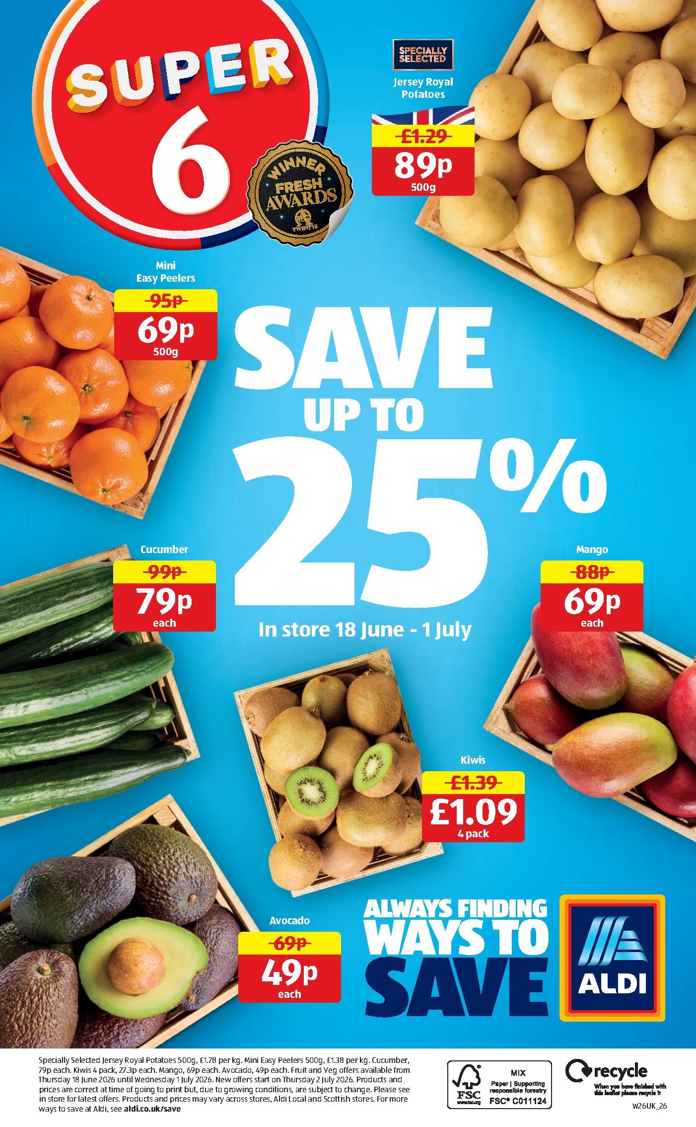 Aldi Weekly Leaflet page 20