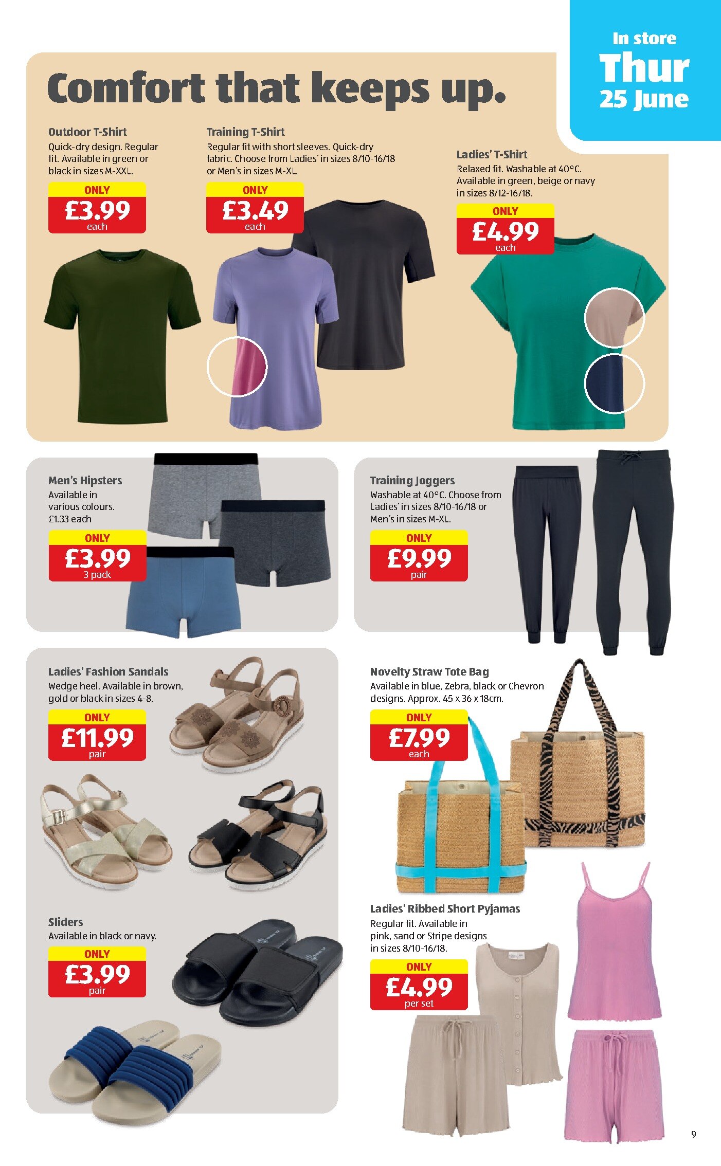Aldi Weekly Leaflet page 9