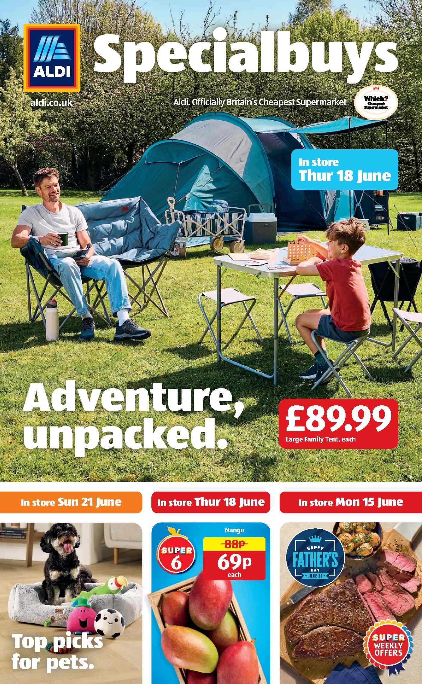 Aldi Weekly Leaflet page 1
