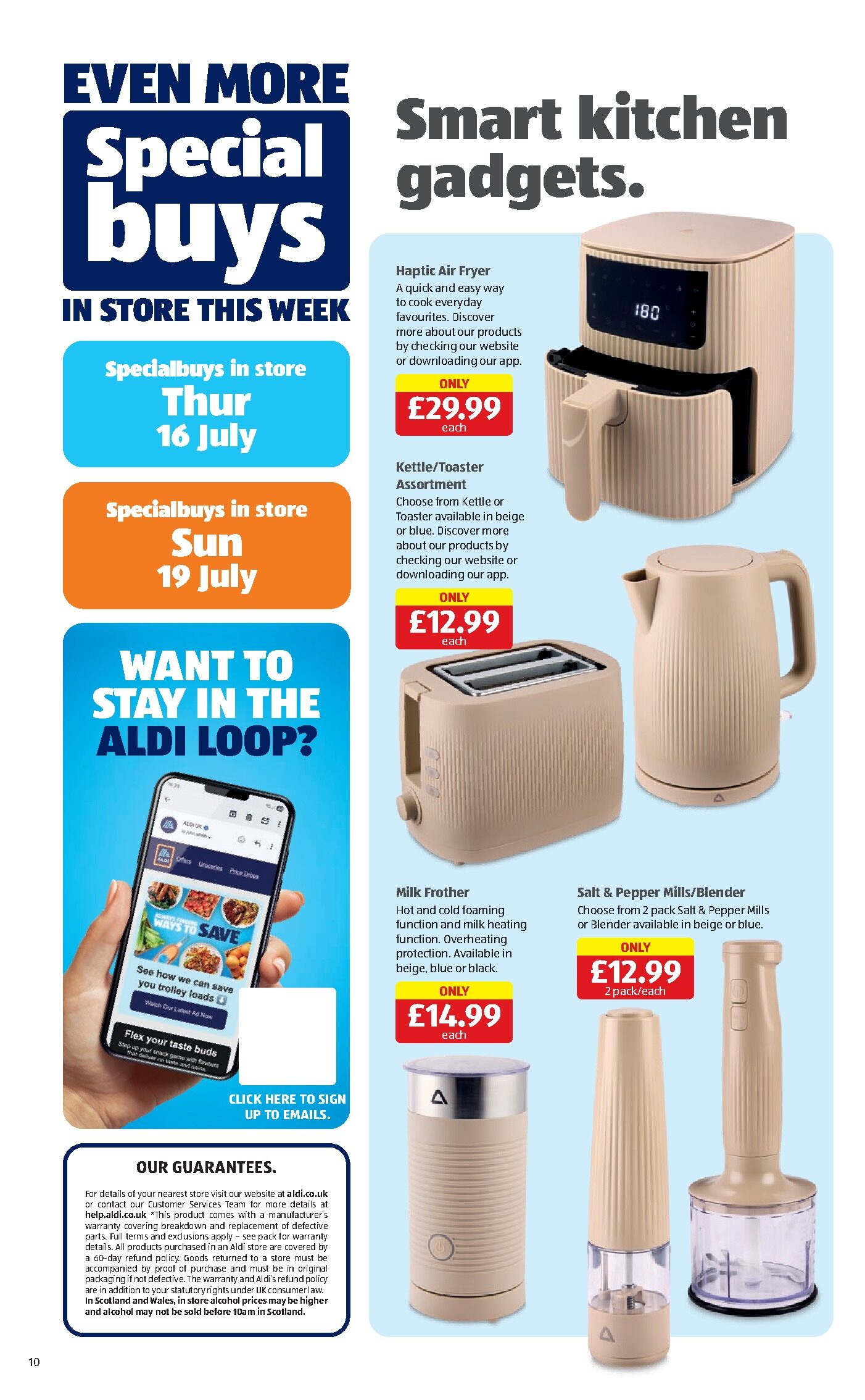 Aldi Weekly Leaflet page 10