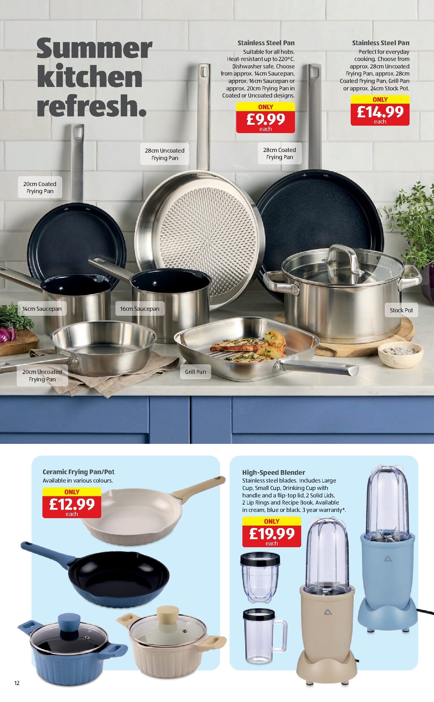 Aldi Weekly Leaflet page 12