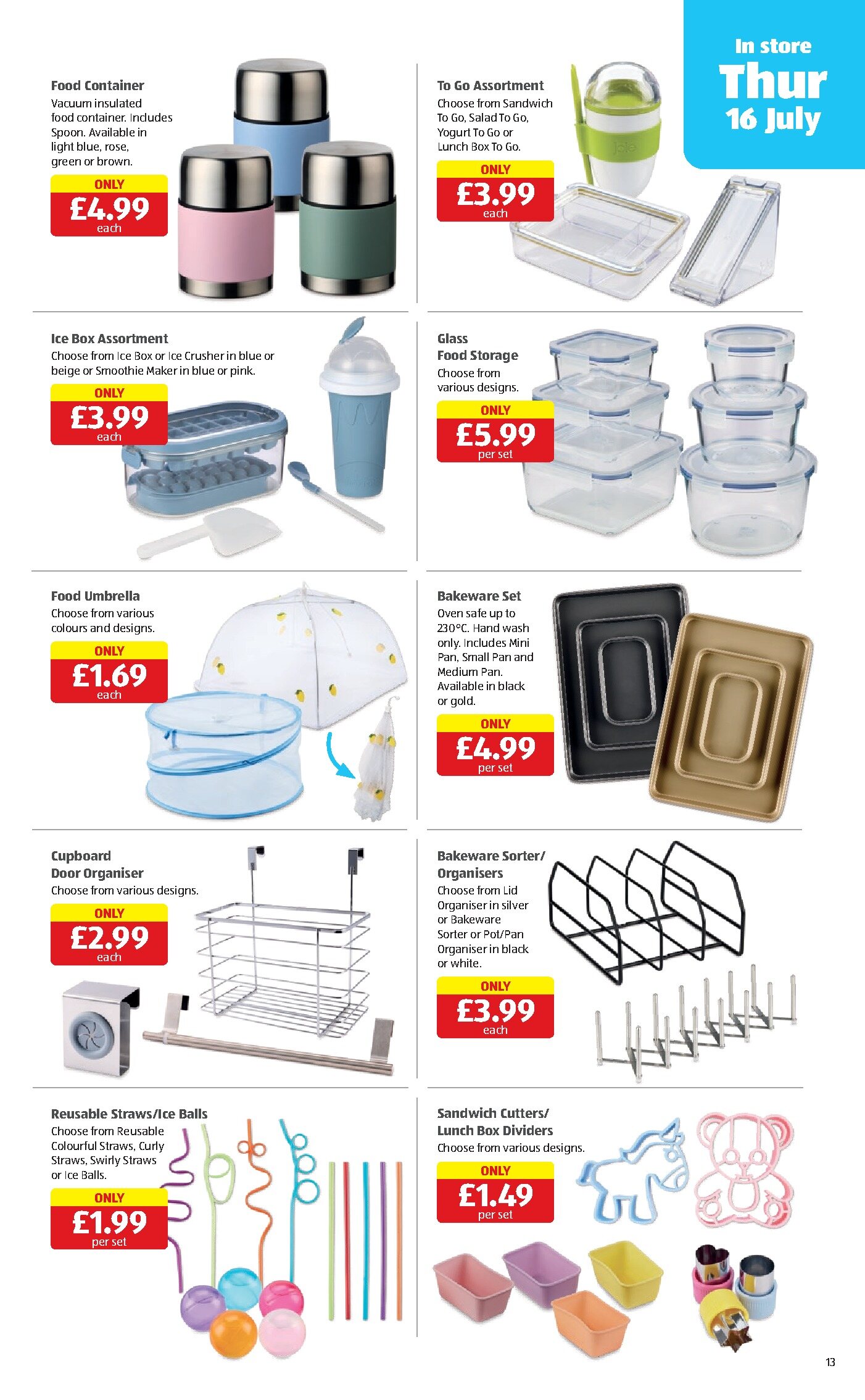 Aldi Weekly Leaflet page 13