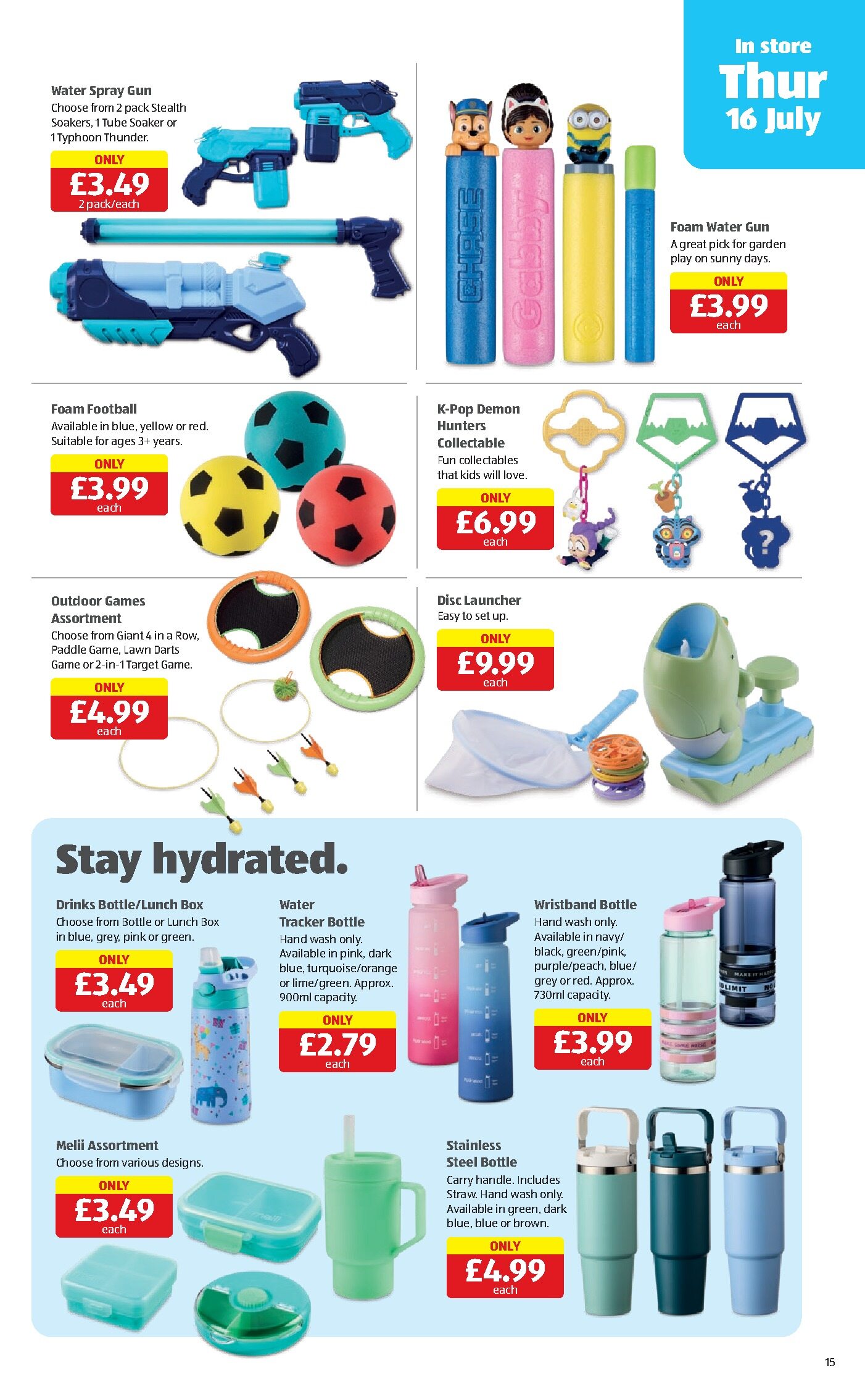 Aldi Weekly Leaflet page 15