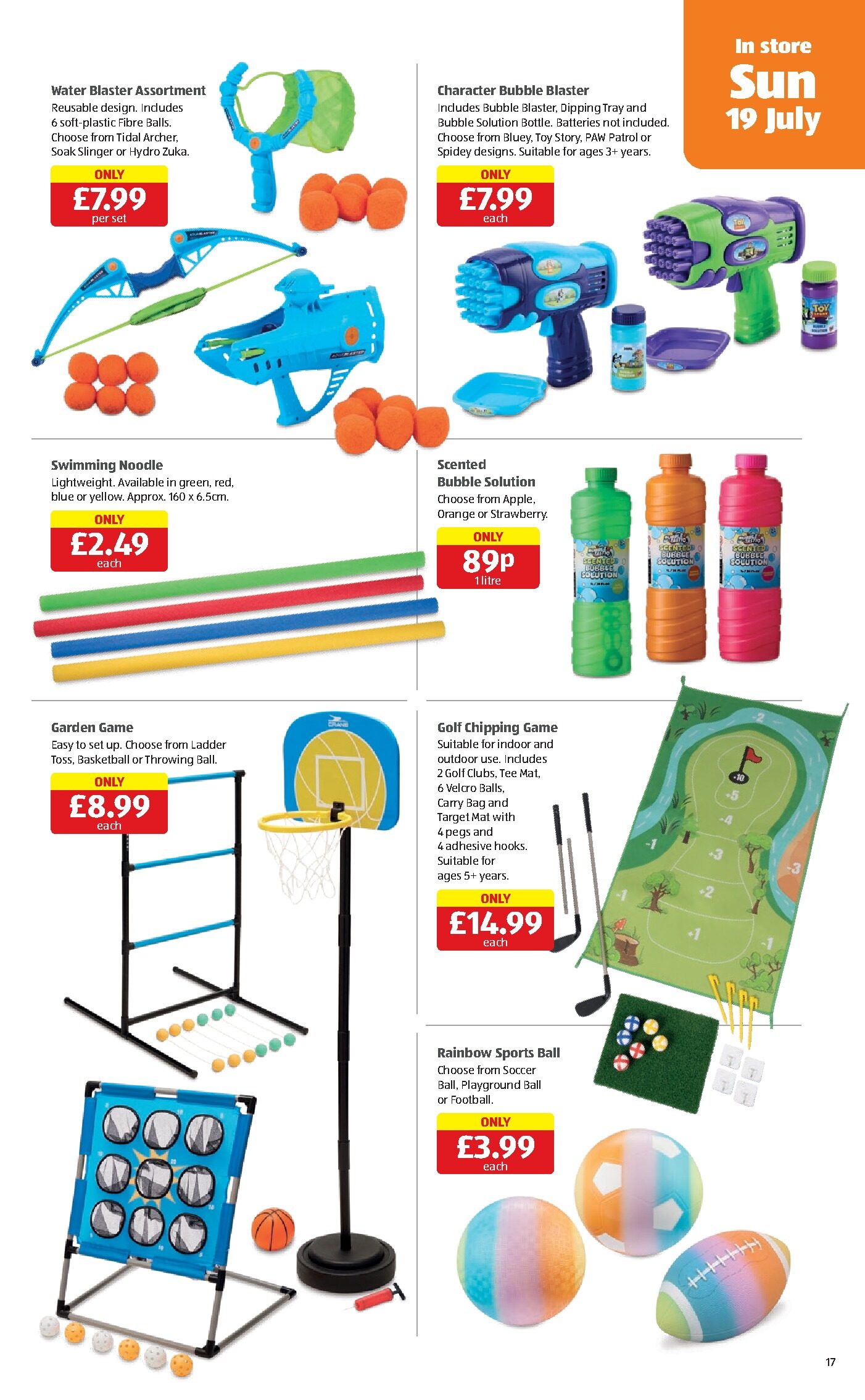 Aldi Weekly Leaflet page 17