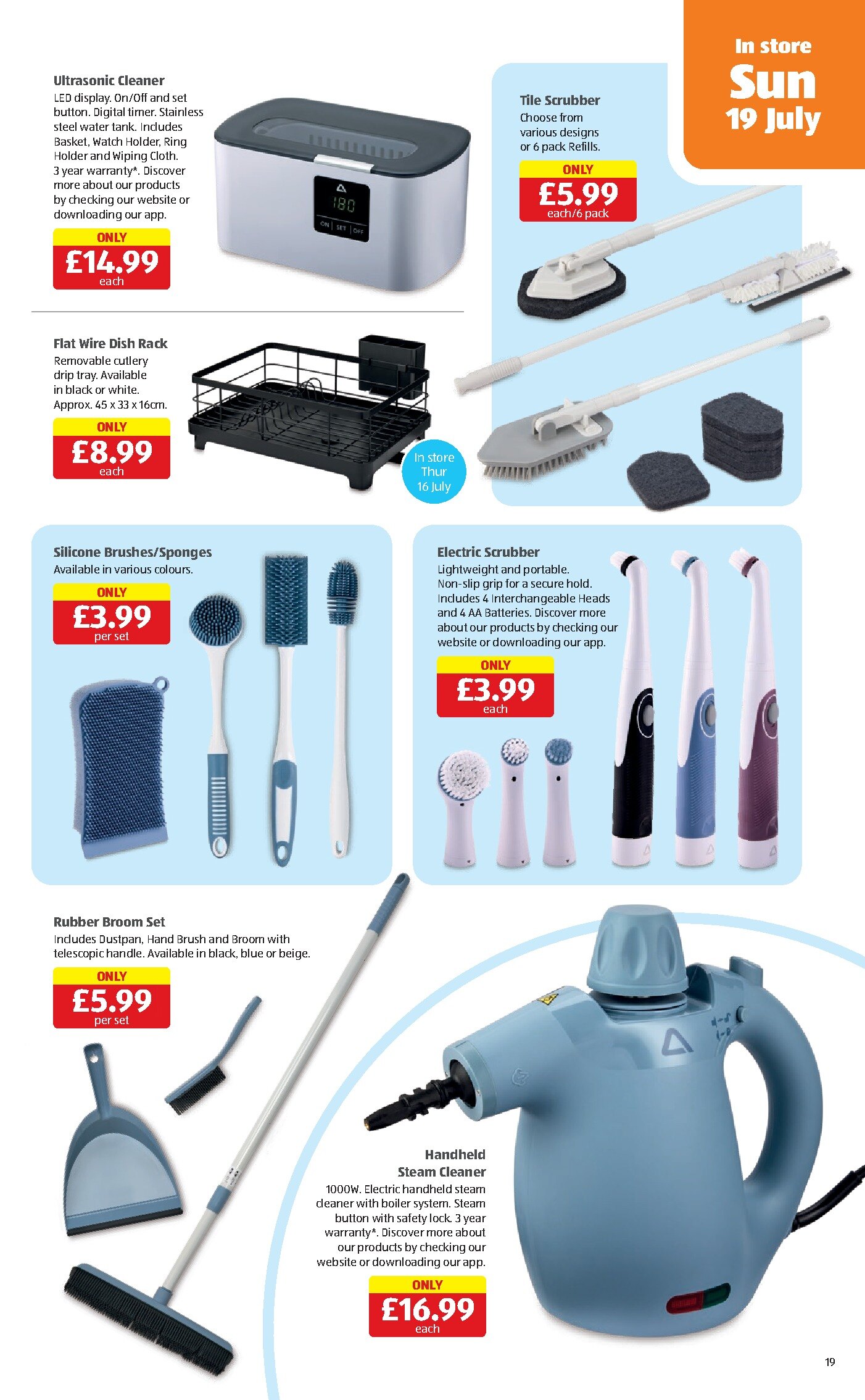 Aldi Weekly Leaflet page 19