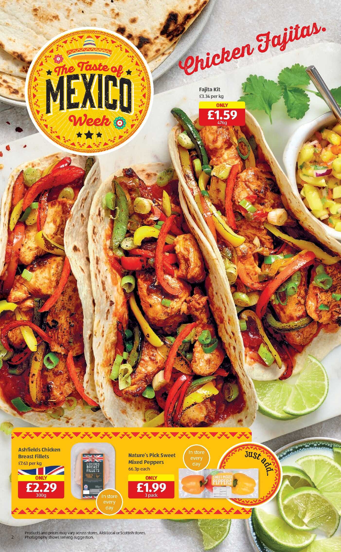 Aldi Weekly Leaflet page 2