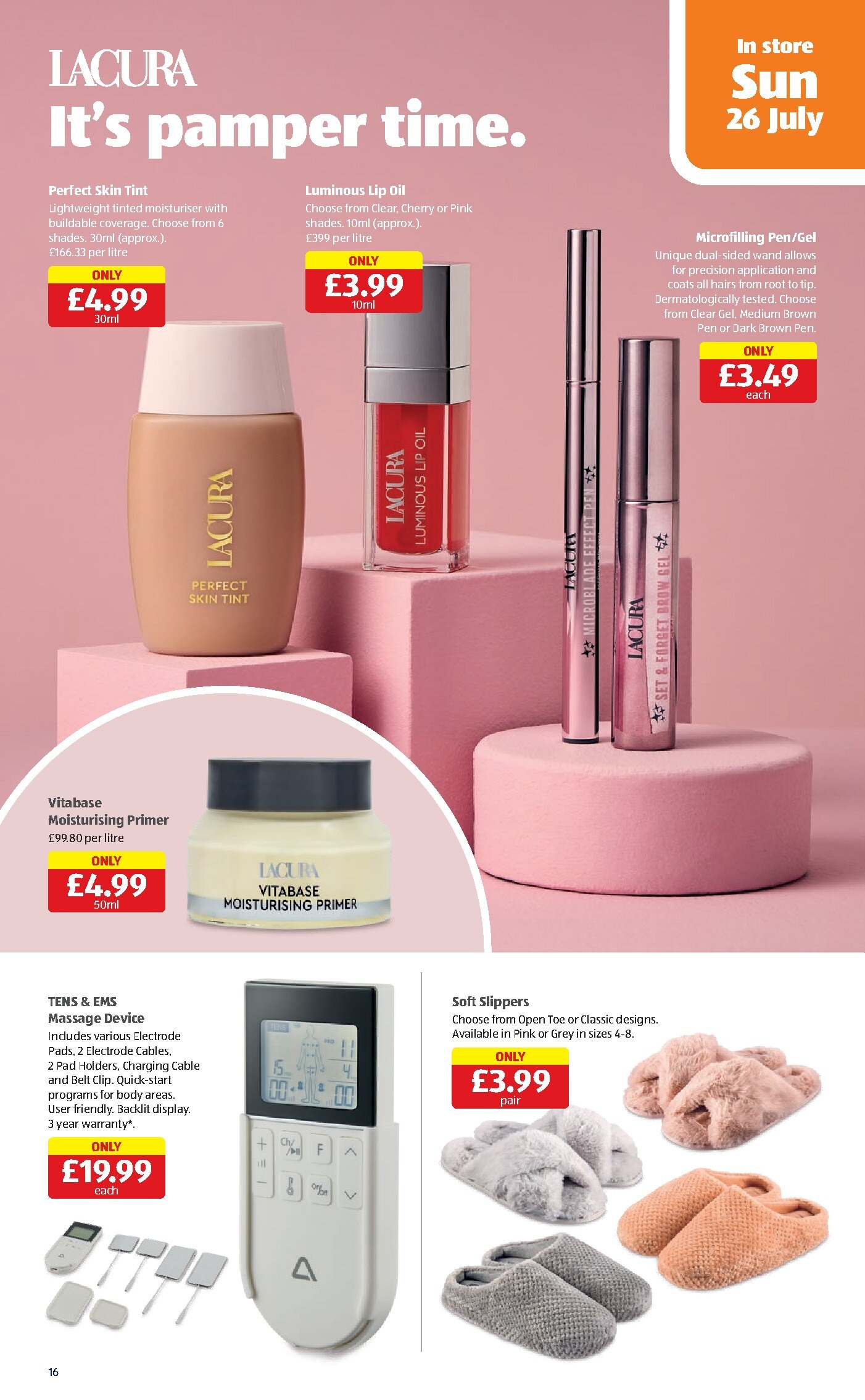 Aldi Weekly Leaflet page 16