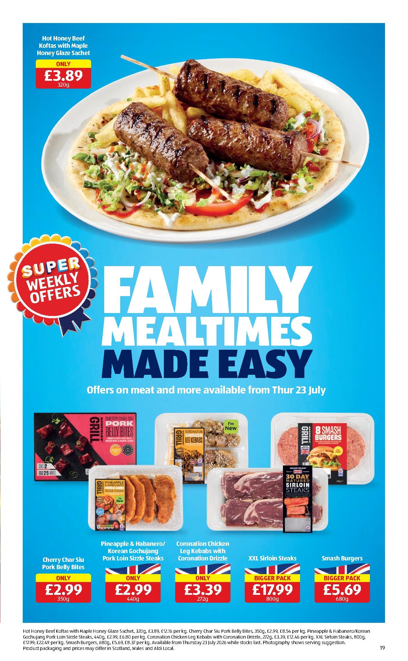 Aldi Weekly Leaflet page 19