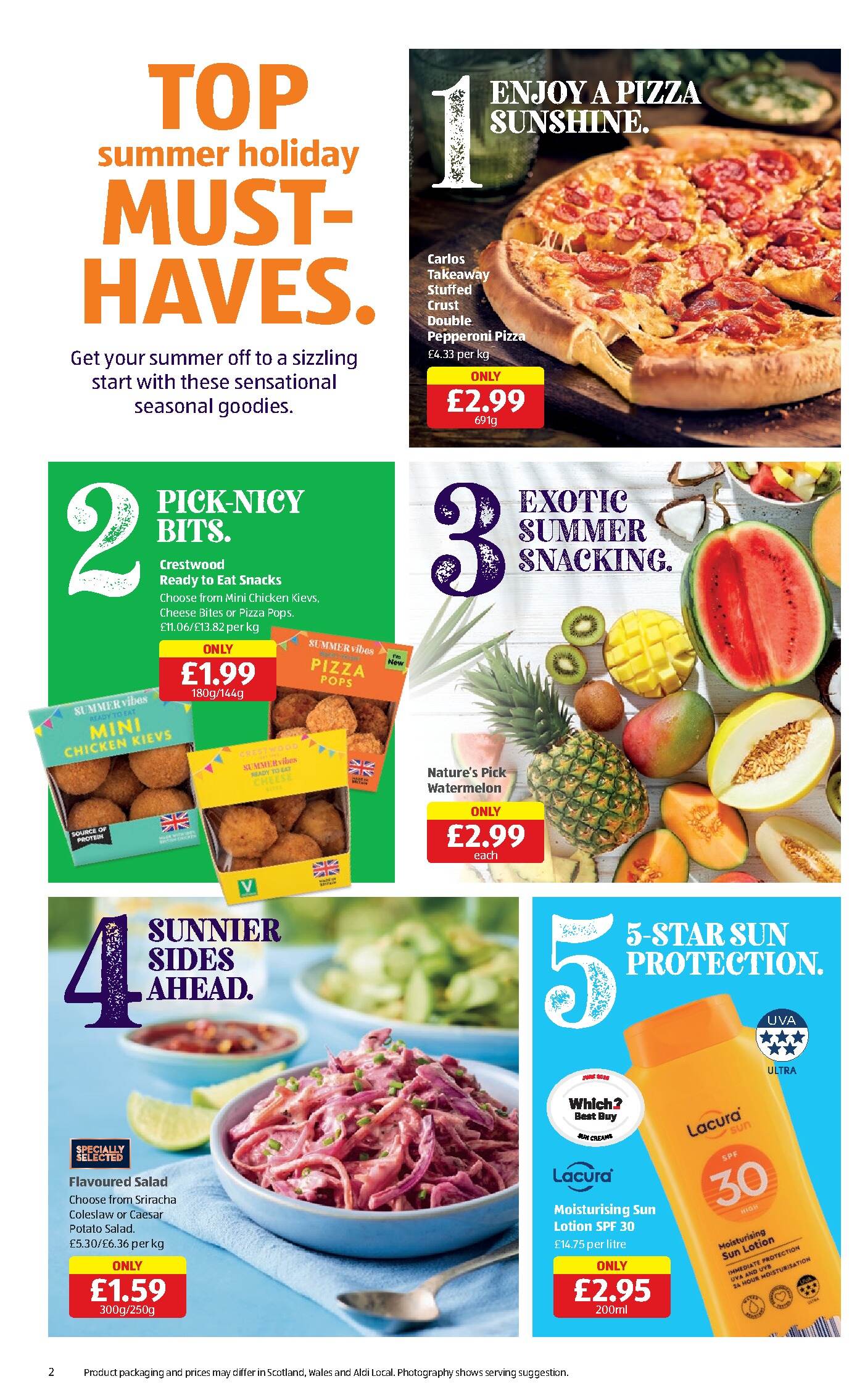 Aldi Weekly Leaflet page 2