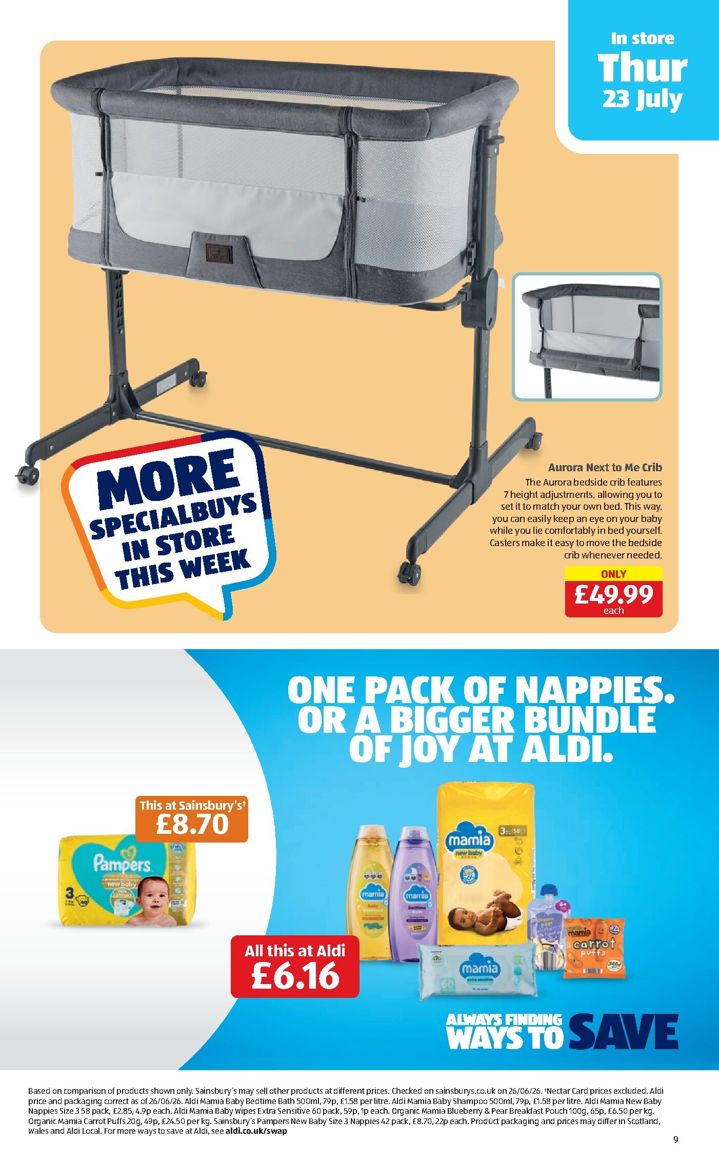 Aldi Weekly Leaflet page 9