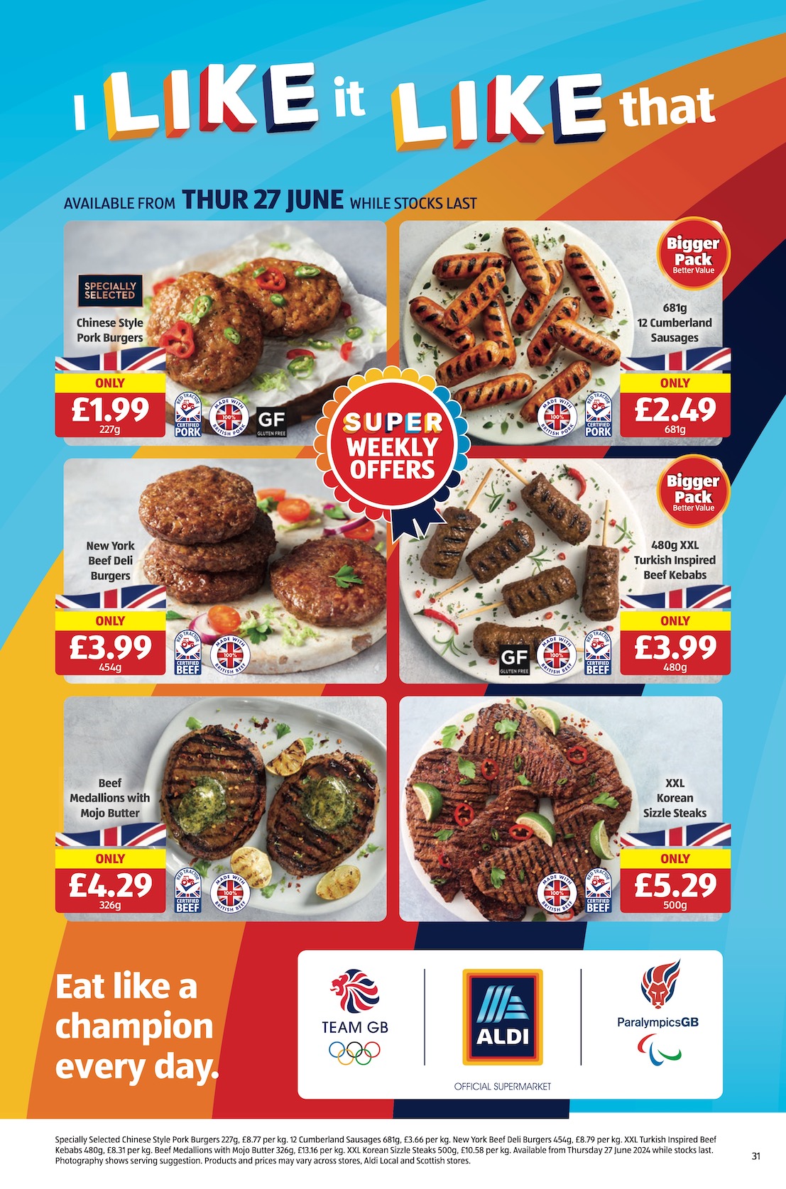 Aldi Weekly Leaflet page 31