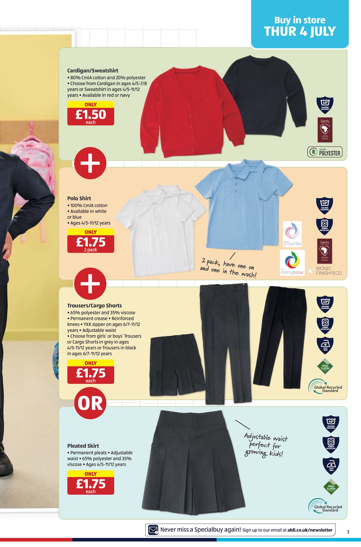 Aldi Weekly Leaflet page 3