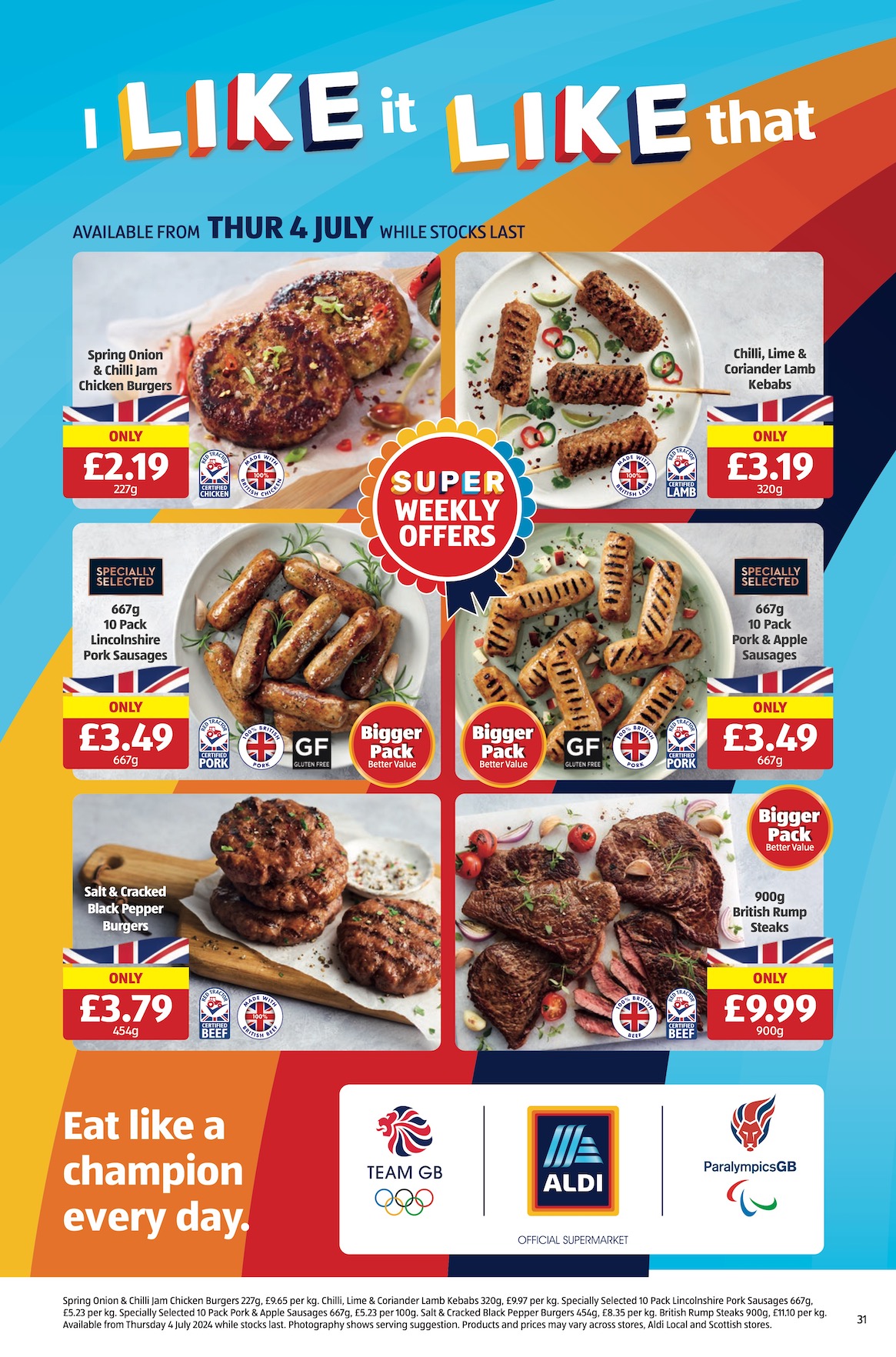 Aldi Weekly Leaflet page 31