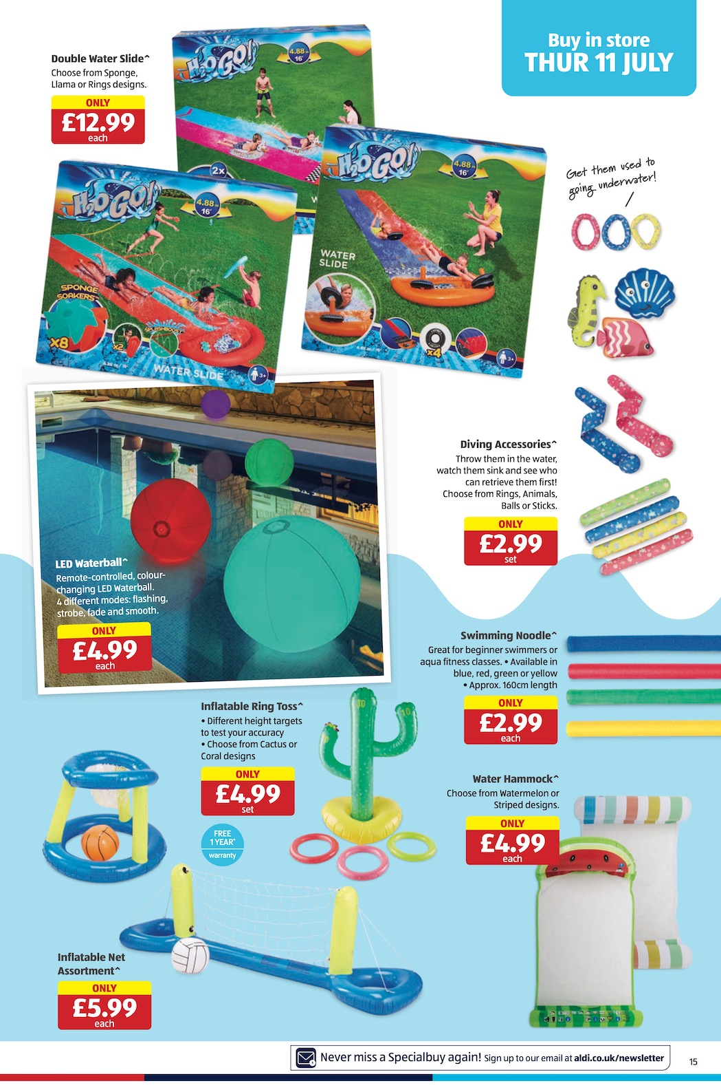 Aldi Weekly Leaflet page 15