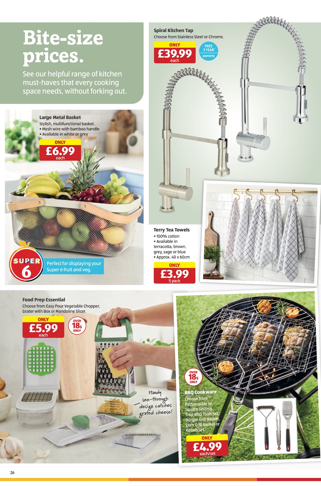 Aldi Weekly Leaflet page 26