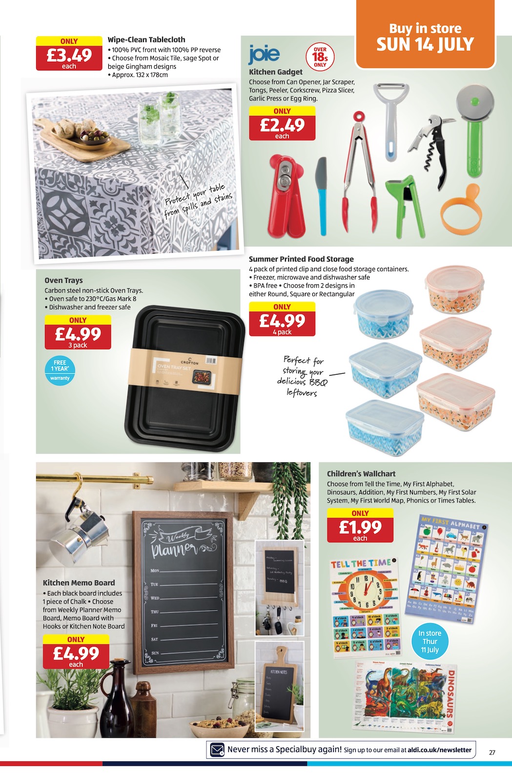 Aldi Weekly Leaflet page 27
