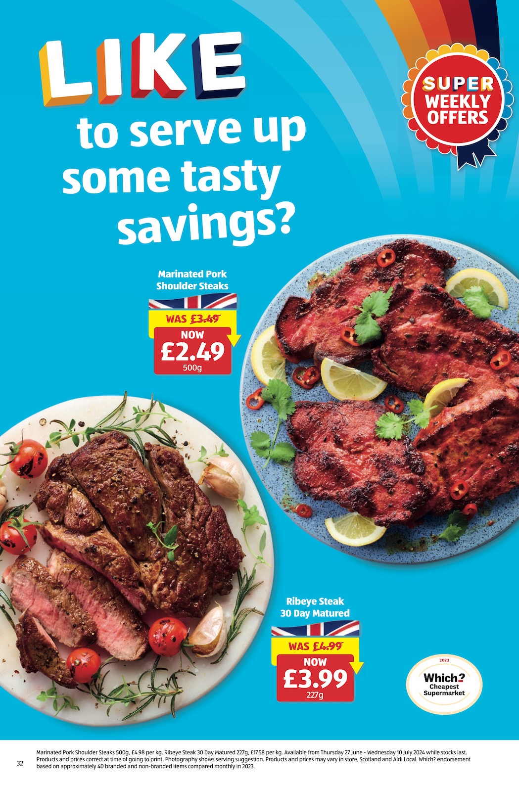 Aldi Weekly Leaflet page 32