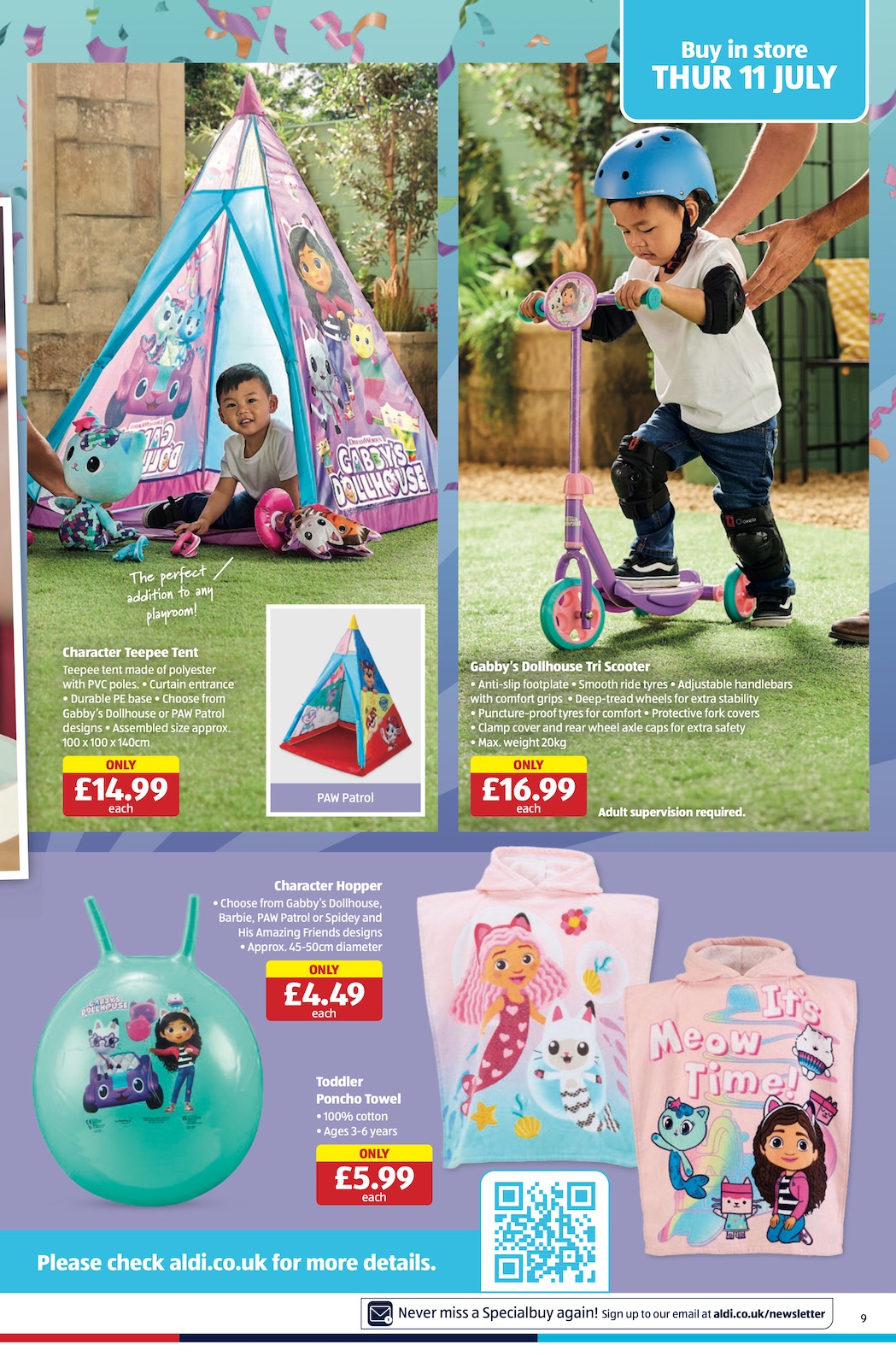 Aldi Weekly Leaflet page 9