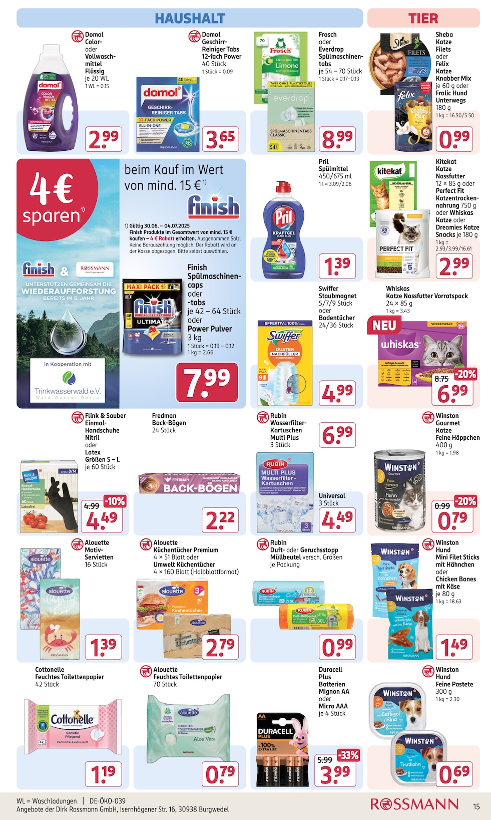 Rossmann Aktueller Prospekt ab Montag Seite 15