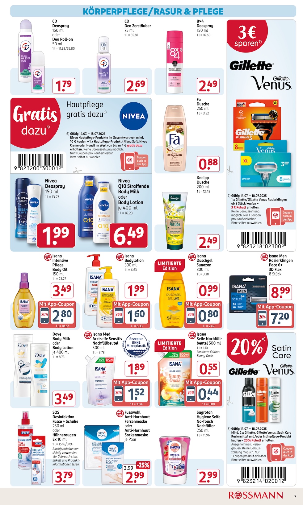 Rossmann Aktueller Prospekt ab Montag Seite 10