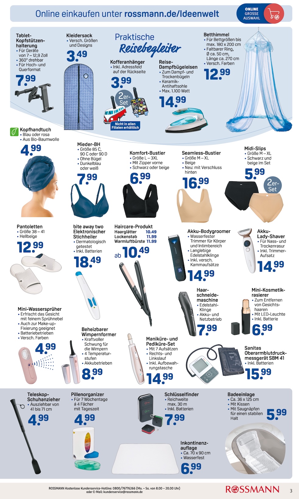 Rossmann Aktueller Prospekt ab Montag Seite 3