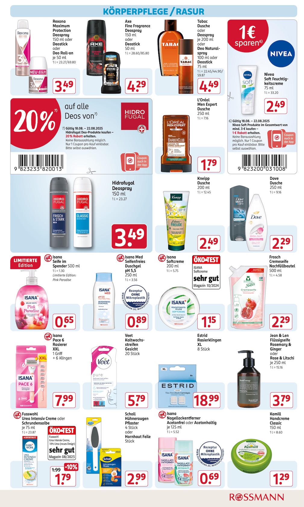 Rossmann Aktueller Prospekt ab Montag Seite 9