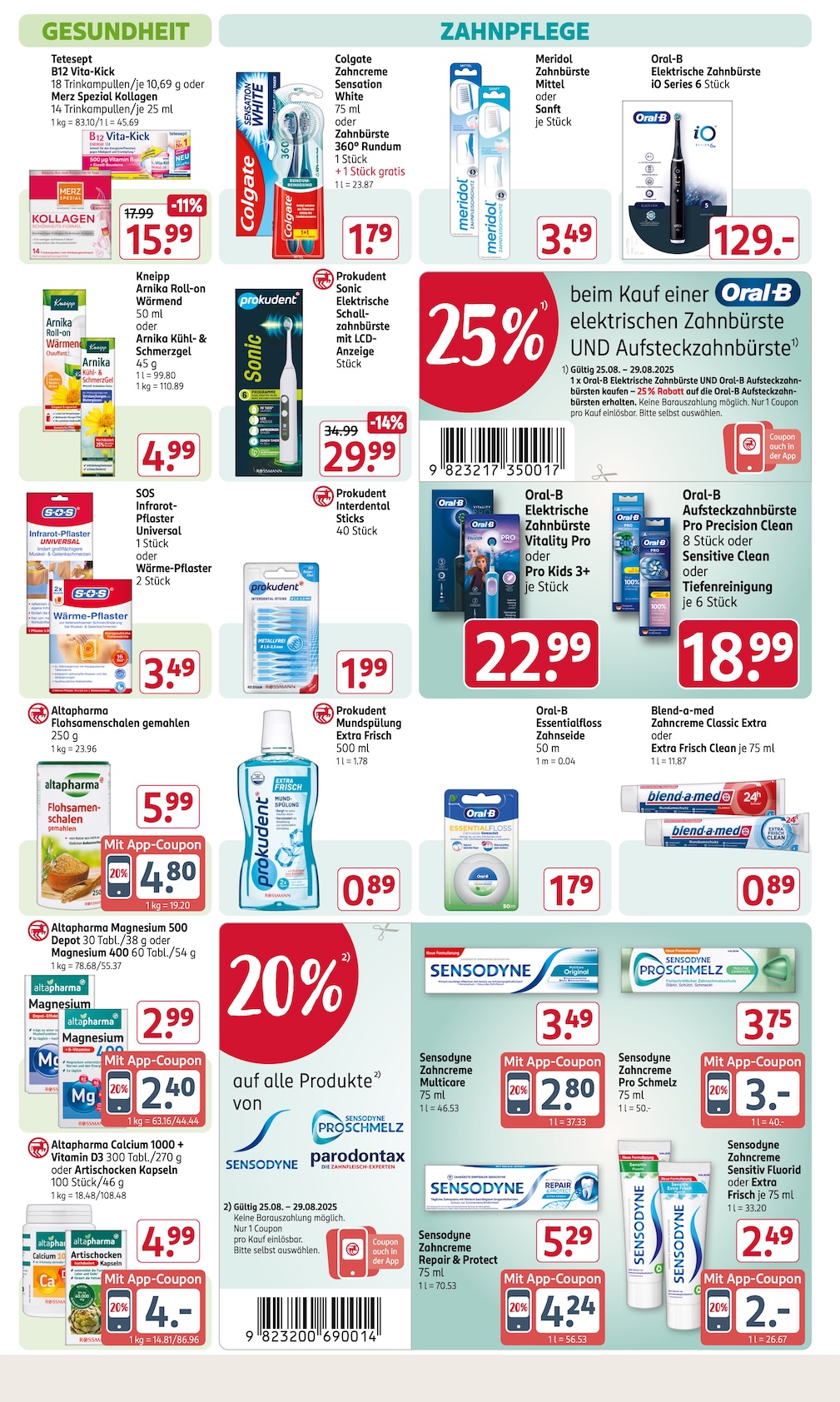 Rossmann Aktueller Prospekt ab Montag Seite 10