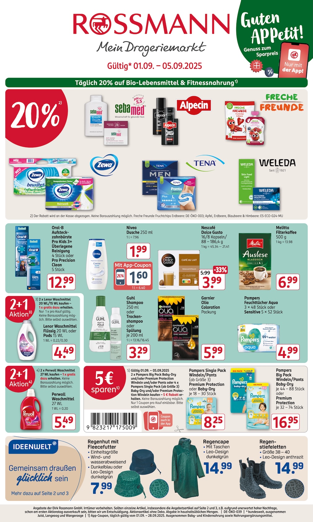 Rossmann Aktueller Prospekt ab Montag Seite 1