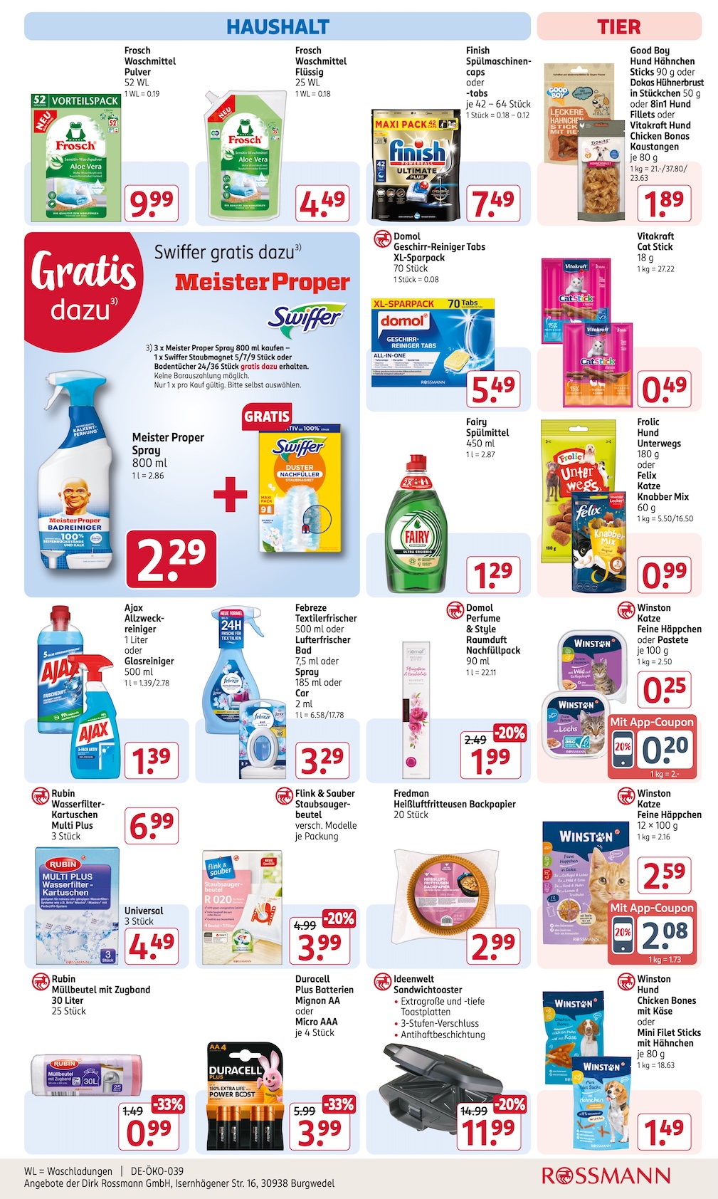 Rossmann Aktueller Prospekt ab Montag Seite 17