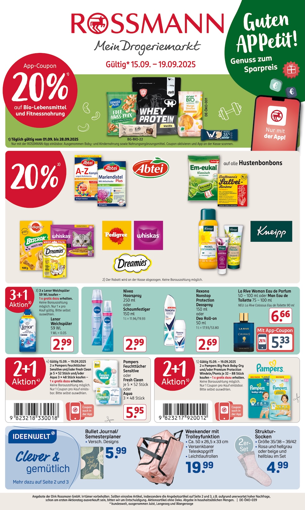 Page 1 of leaflet Aktueller Prospekt ab Montag