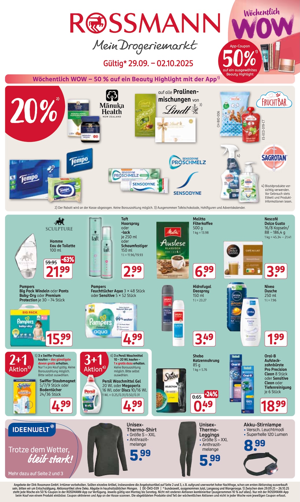 Page 1 of leaflet Aktueller Prospekt ab Montag