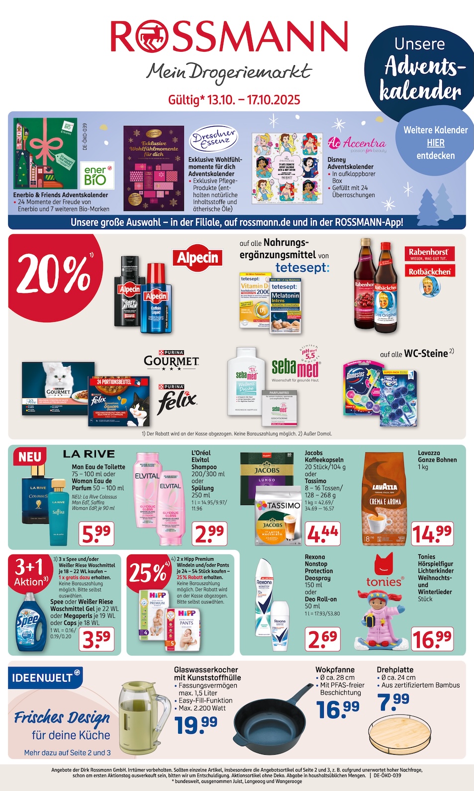Page 1 of leaflet Aktueller Prospekt ab Montag