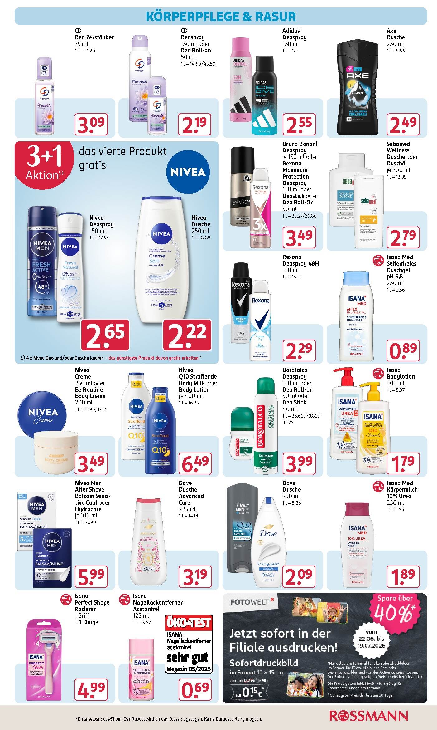 Rossmann Aktueller Prospekt ab Montag Seite 12