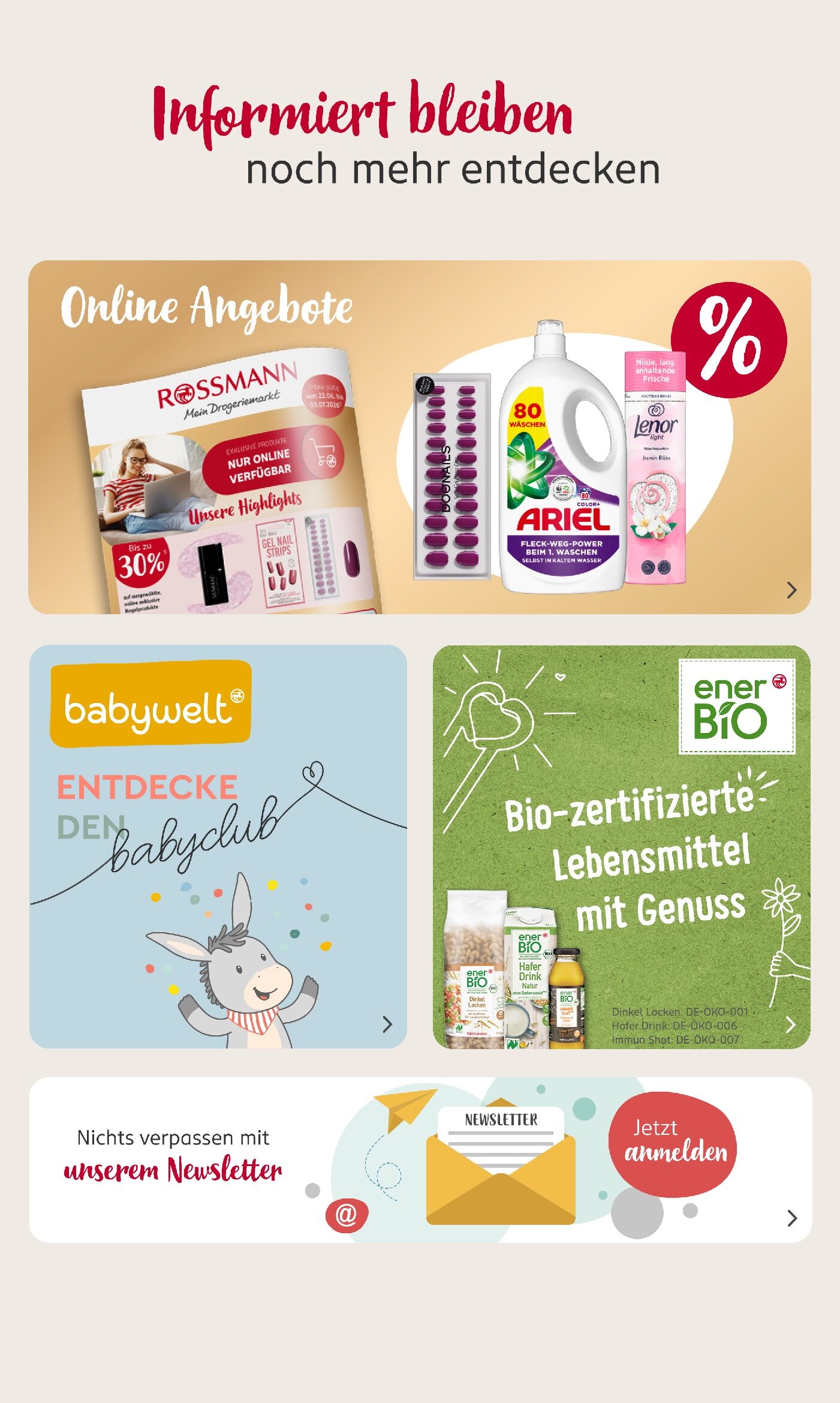 Rossmann Aktueller Prospekt ab Montag Seite 23