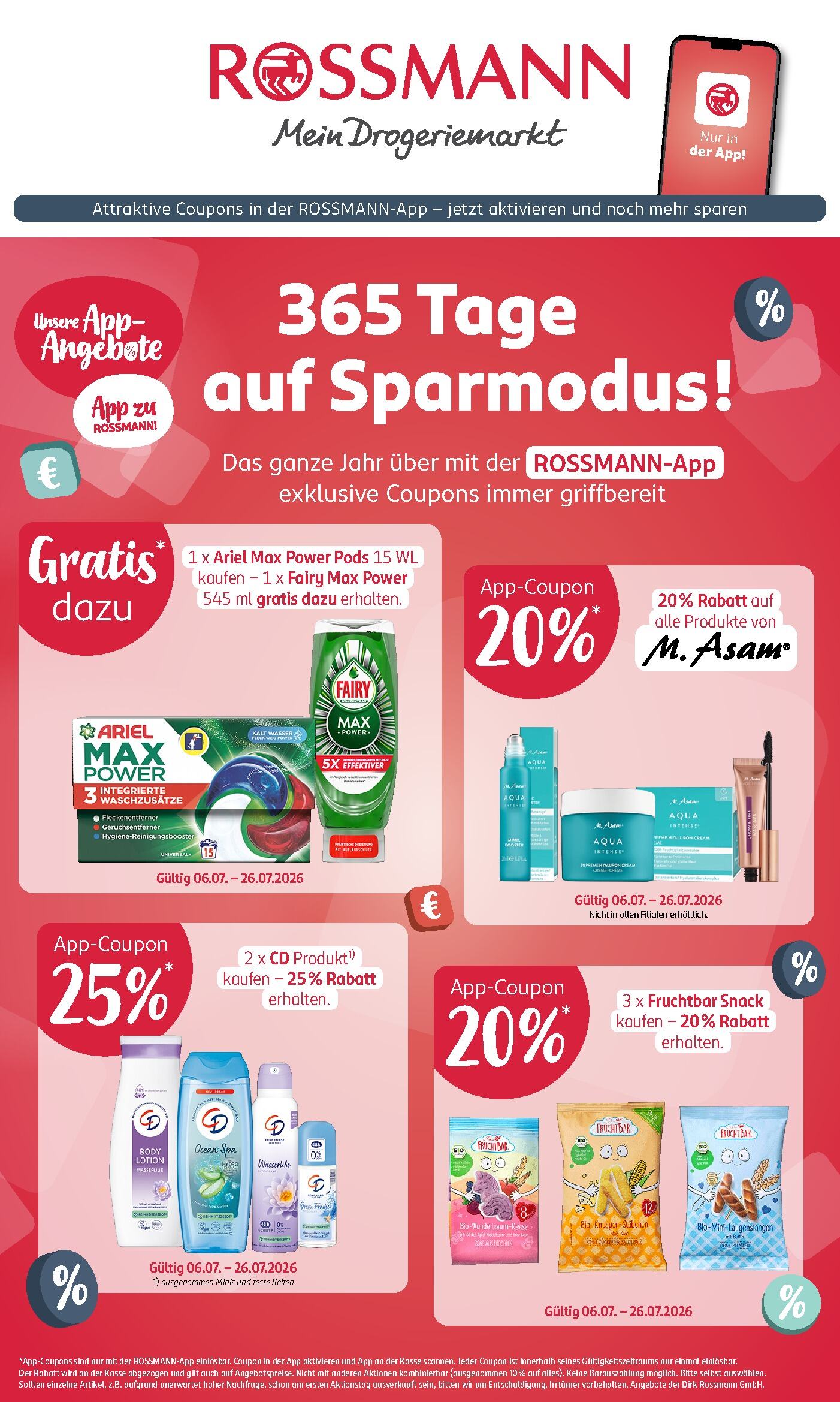 Rossmann Aktueller Prospekt ab Montag Seite 1