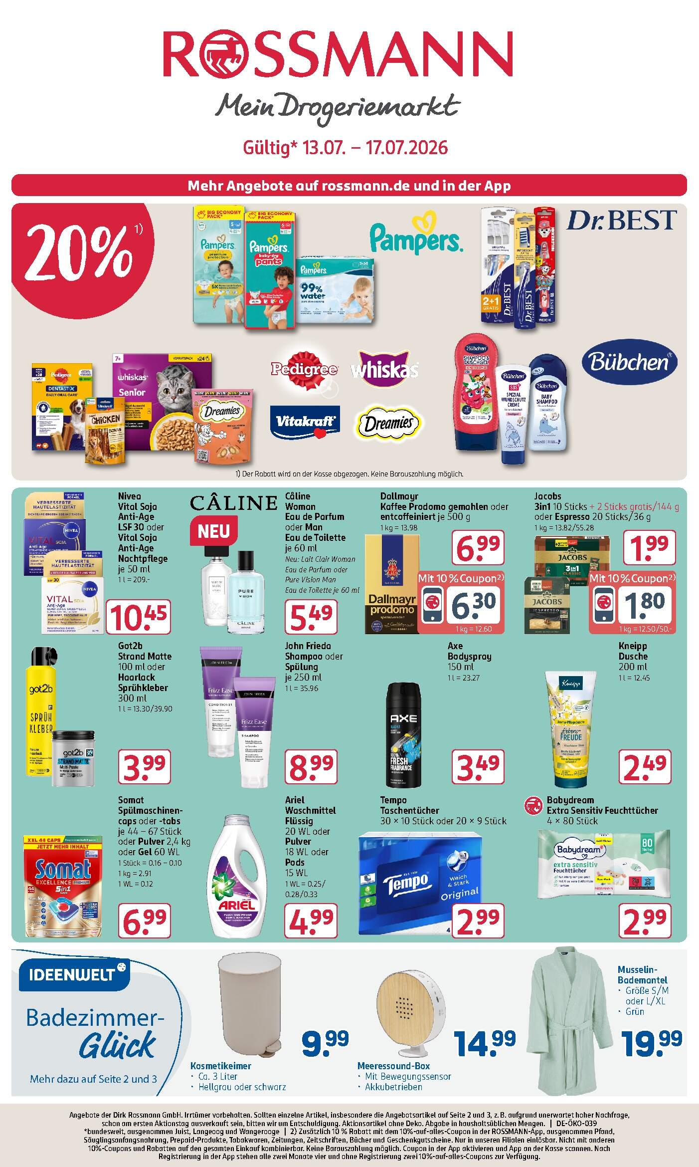 Rossmann Aktueller Prospekt ab Montag Prospekt Vorschau