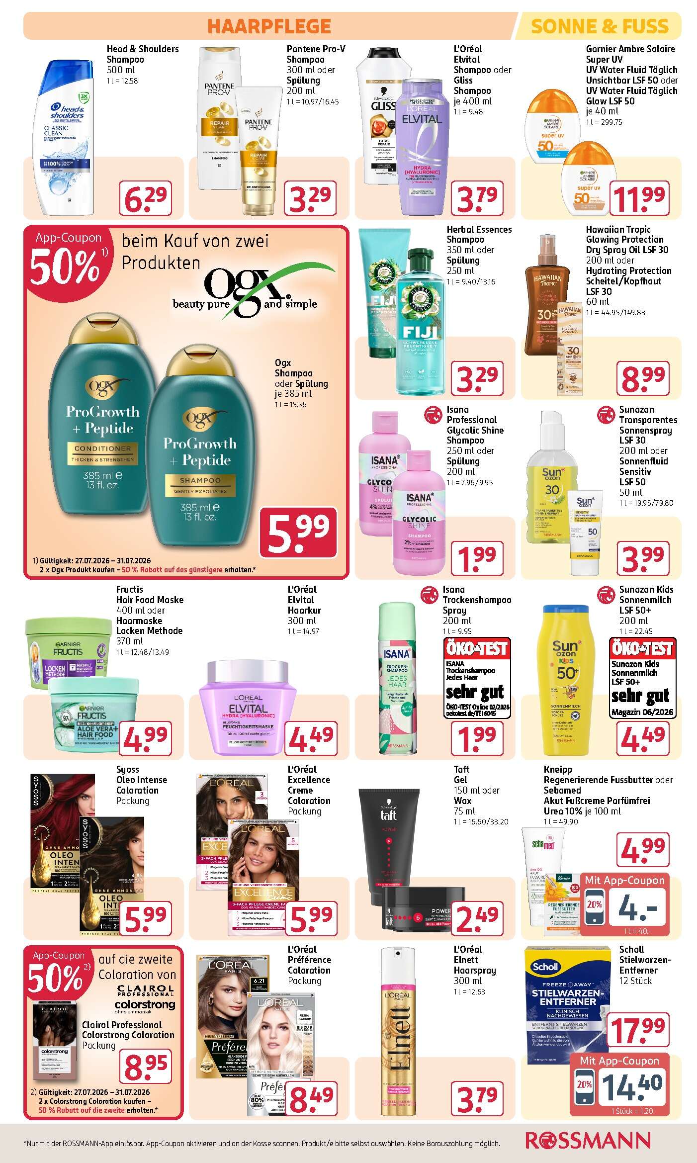 Rossmann Aktueller Prospekt ab Montag Seite 7