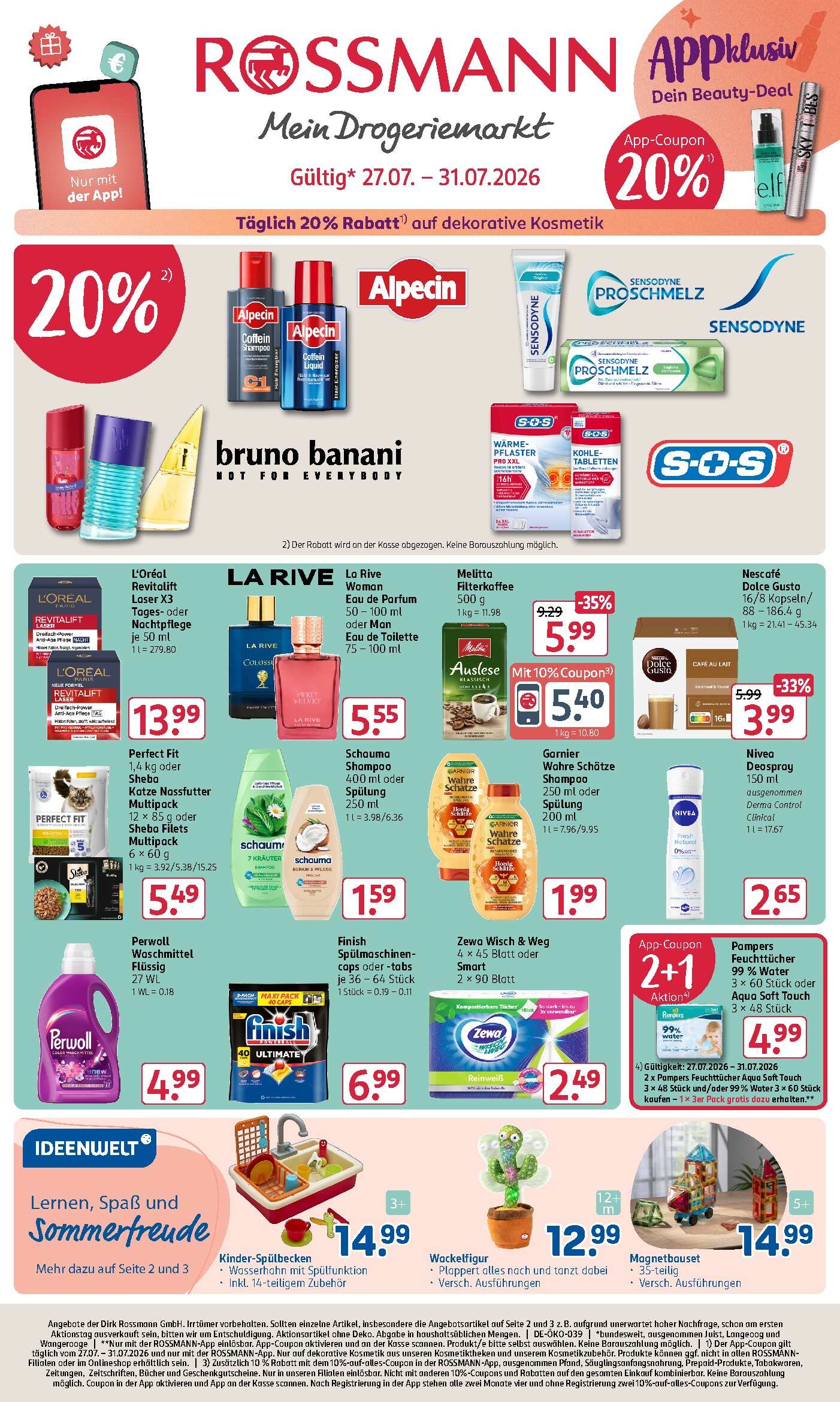 Rossmann Aktueller Prospekt ab Montag Prospekt Vorschau