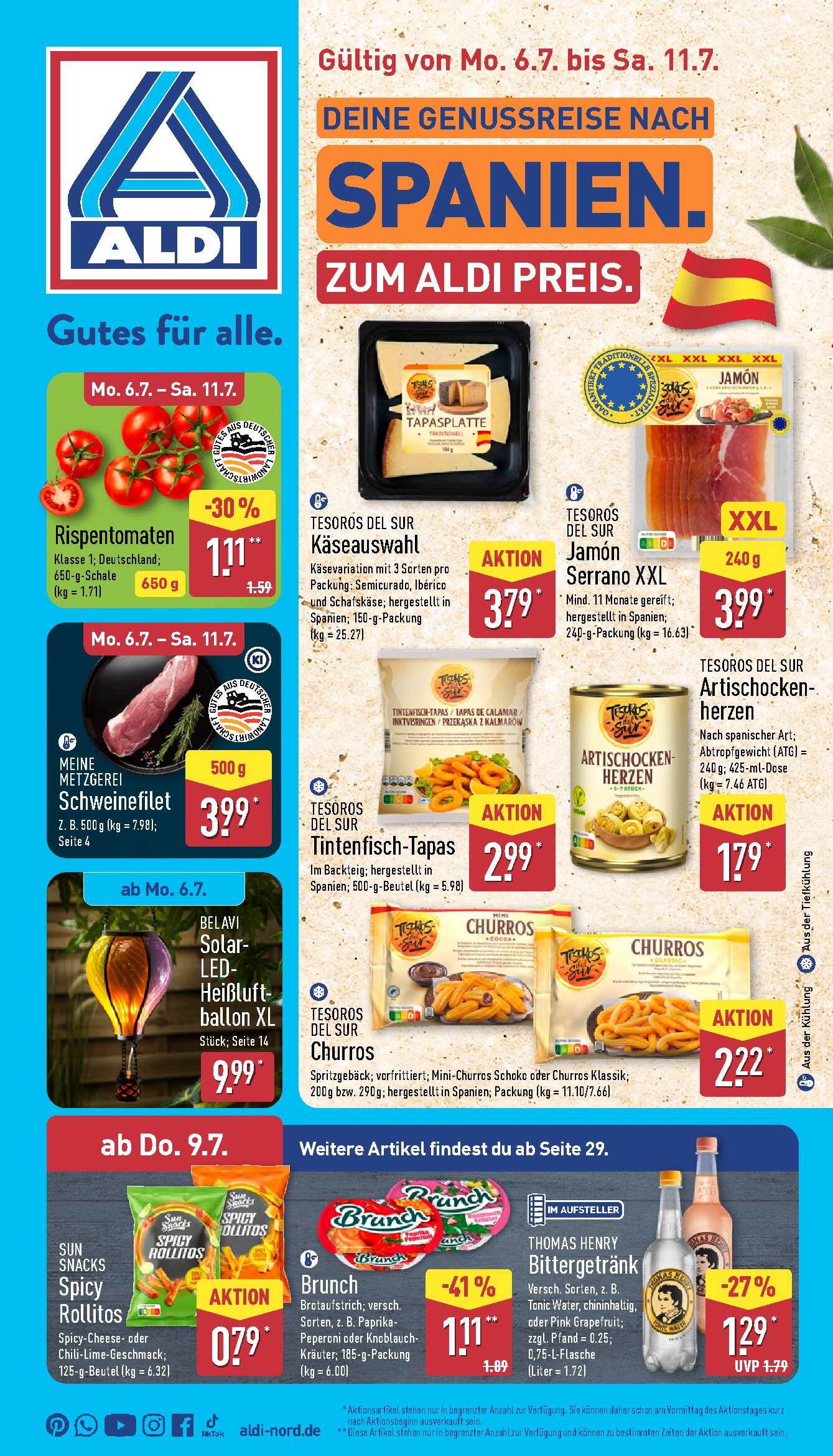 Aldi Aldi Nord Prospekt ab Montag Prospekt Vorschau