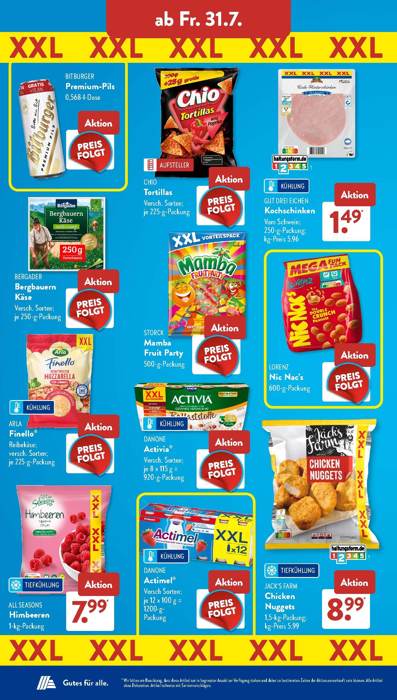 Aldi Aldi Süd Prospekt ab Montag Seite 11