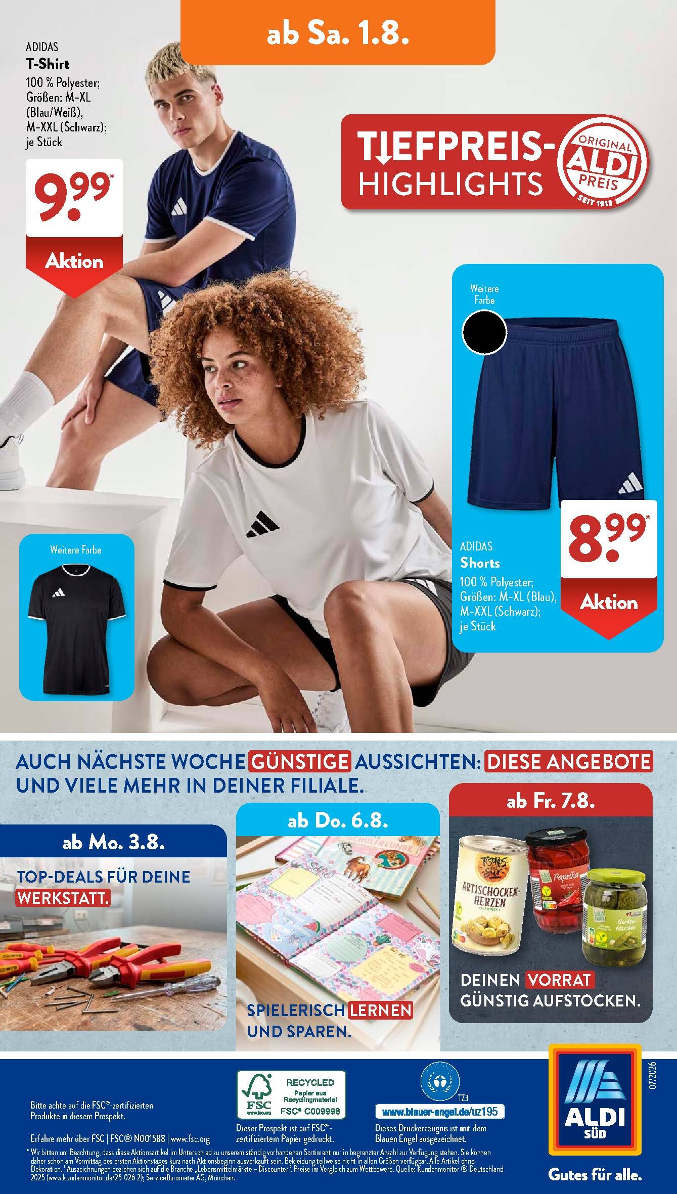 Aldi Aldi Süd Prospekt ab Montag Seite 17
