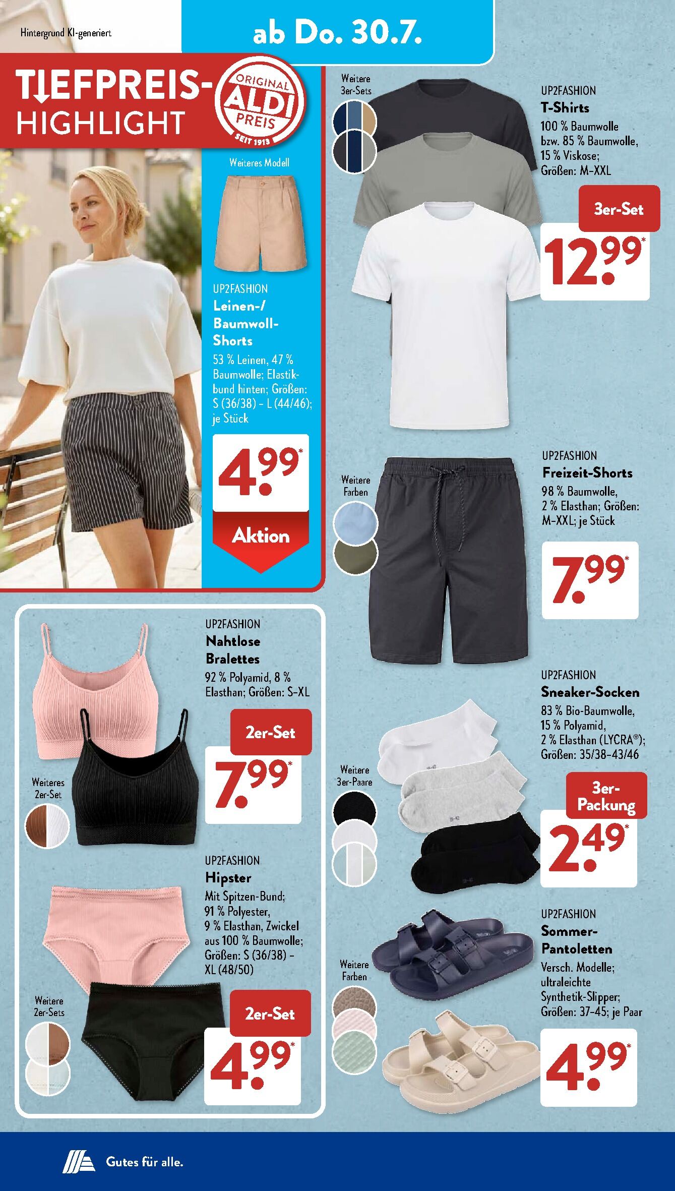 Aldi Aldi Süd Prospekt ab Montag Seite 7