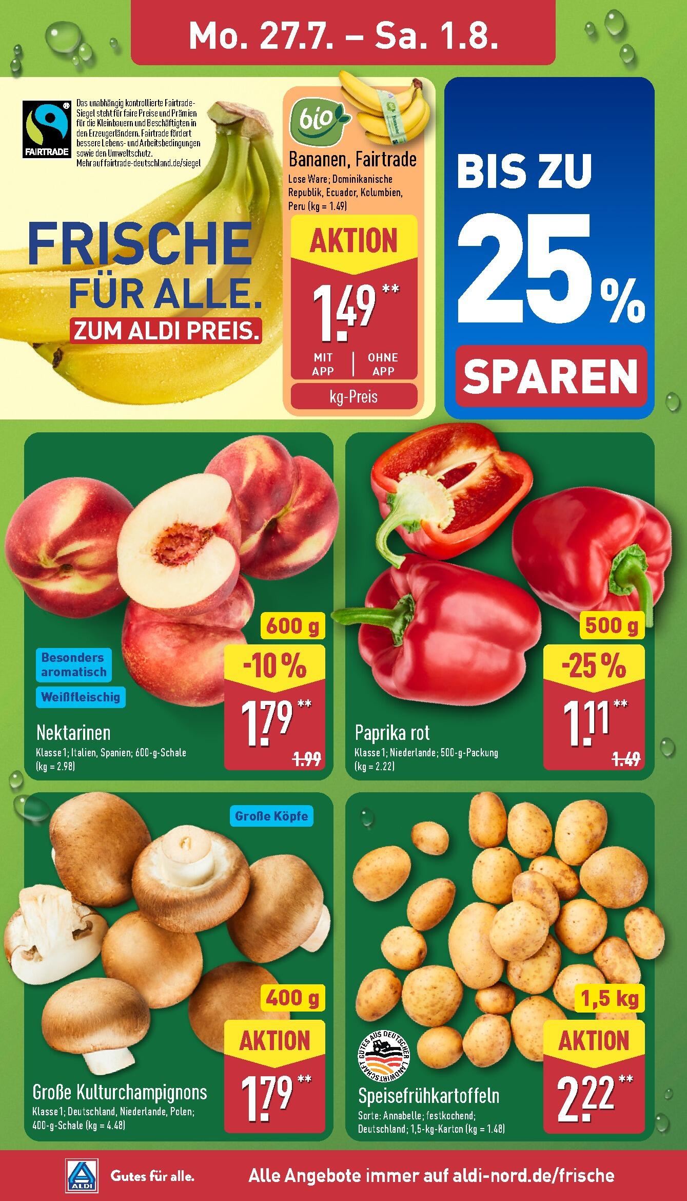 Aldi Aldi Nord Prospekt ab Montag Seite 2