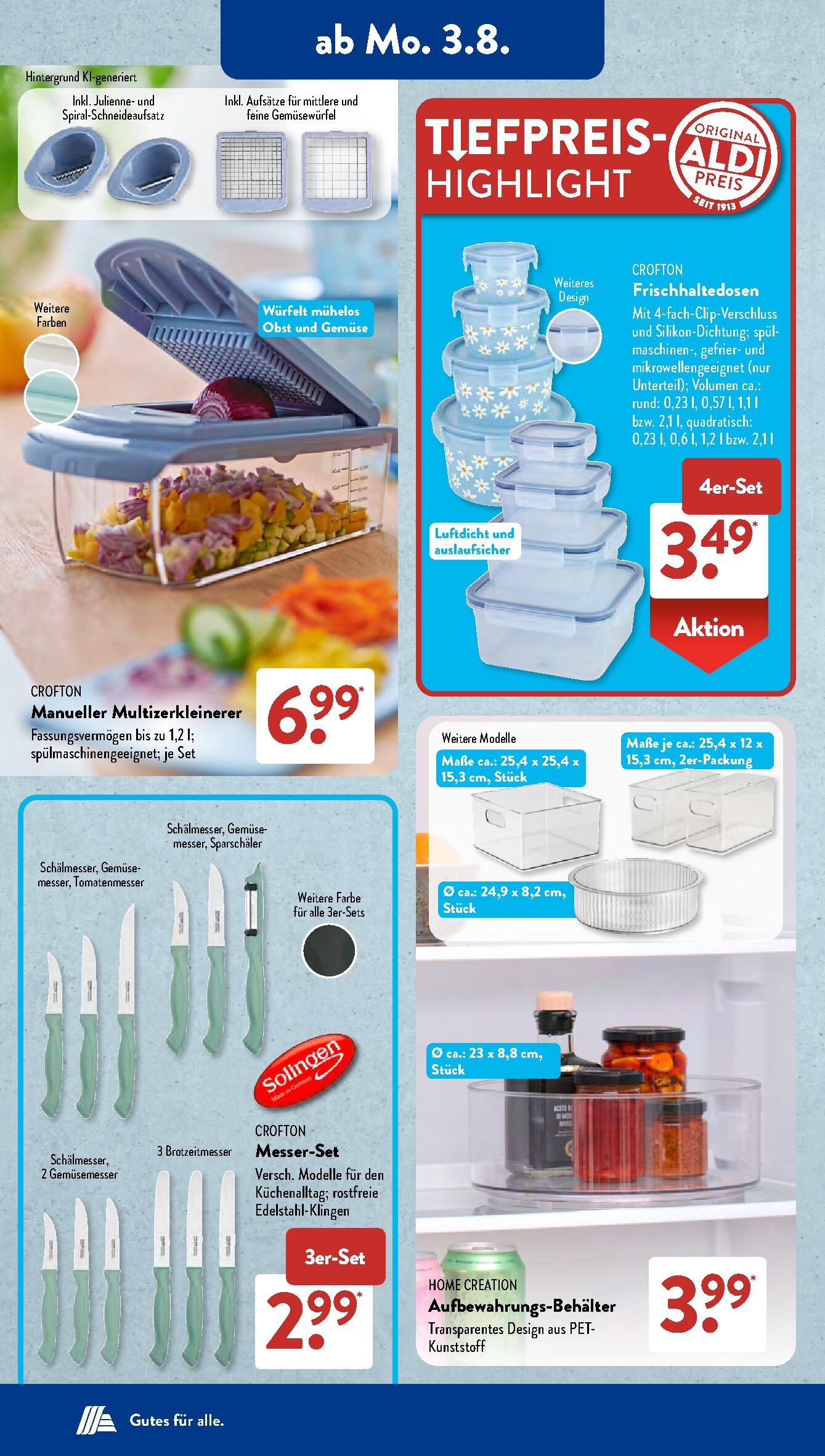 Aldi Aldi Süd Prospekt ab Montag Seite 2