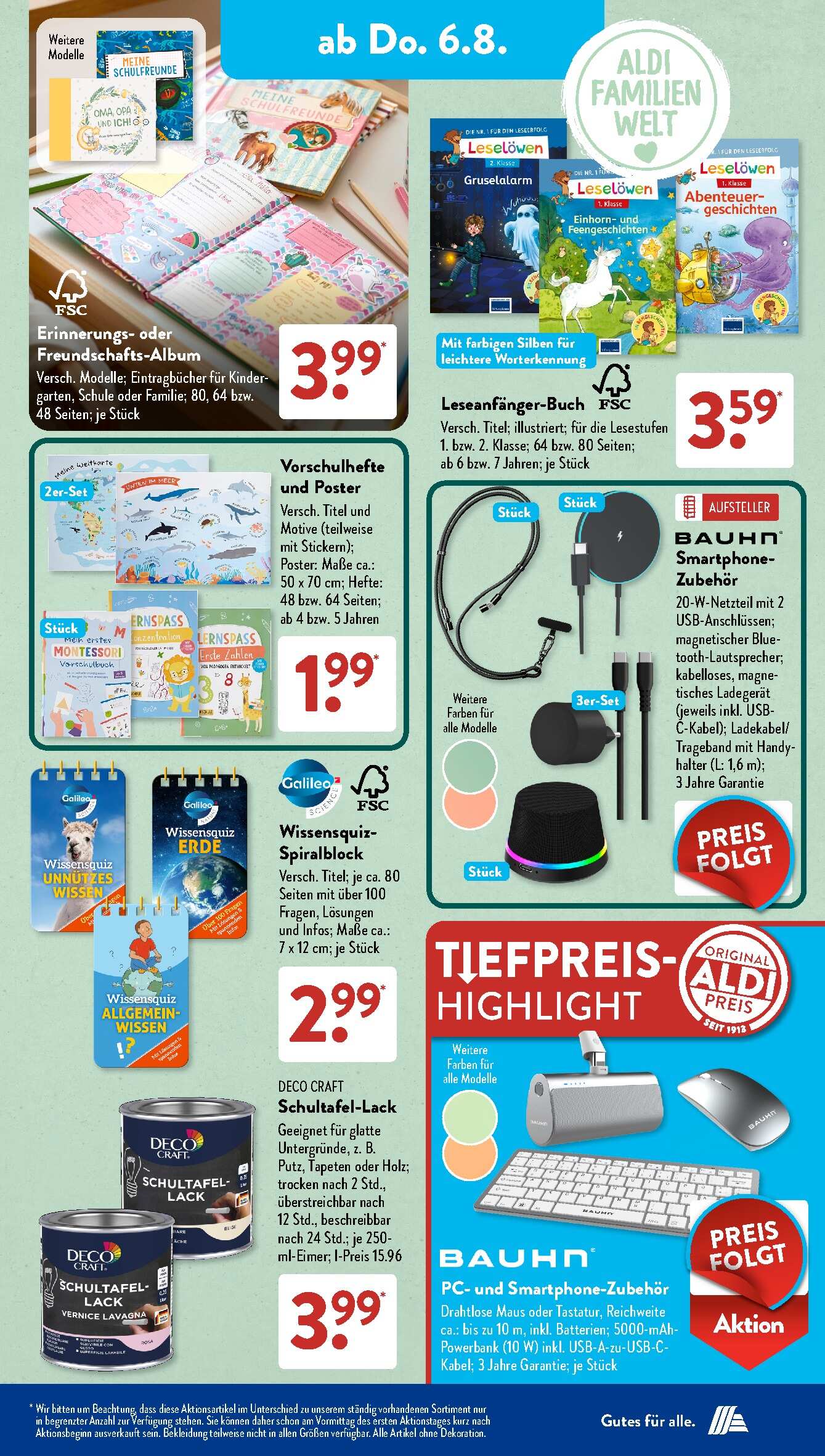 Aldi Aldi Süd Prospekt ab Montag Seite 7
