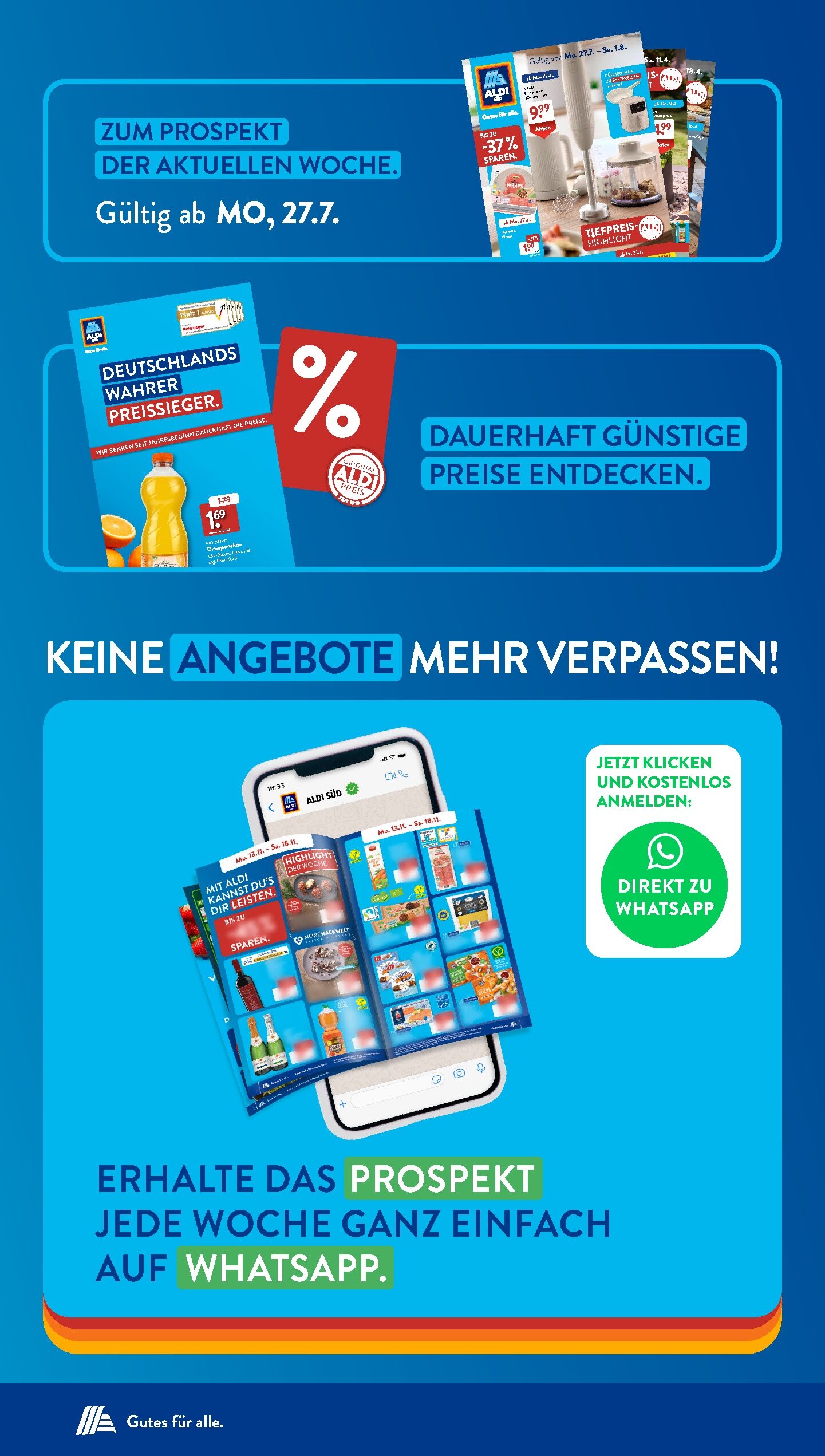 Aldi Aldi Süd Prospekt ab Montag Seite 23